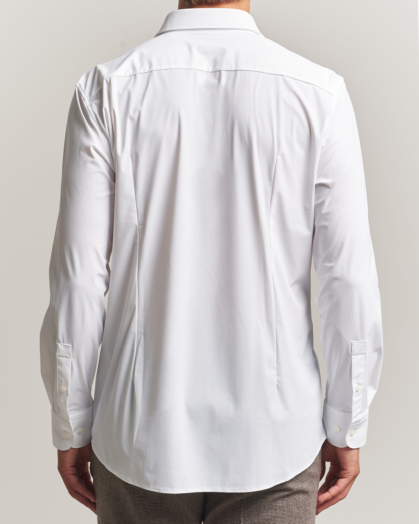Herre | Skjorter | BOSS BLACK | Hank 4-Way Stretch Shirt White