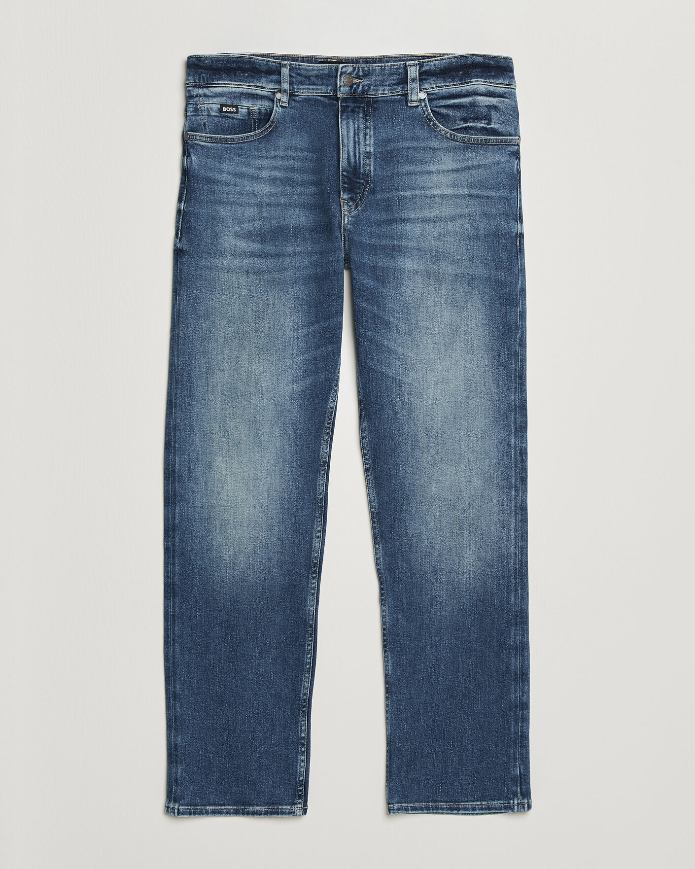 Herre | Jeans | BOSS BLACK | Ogden Regular Fit Jeans Medium Blue