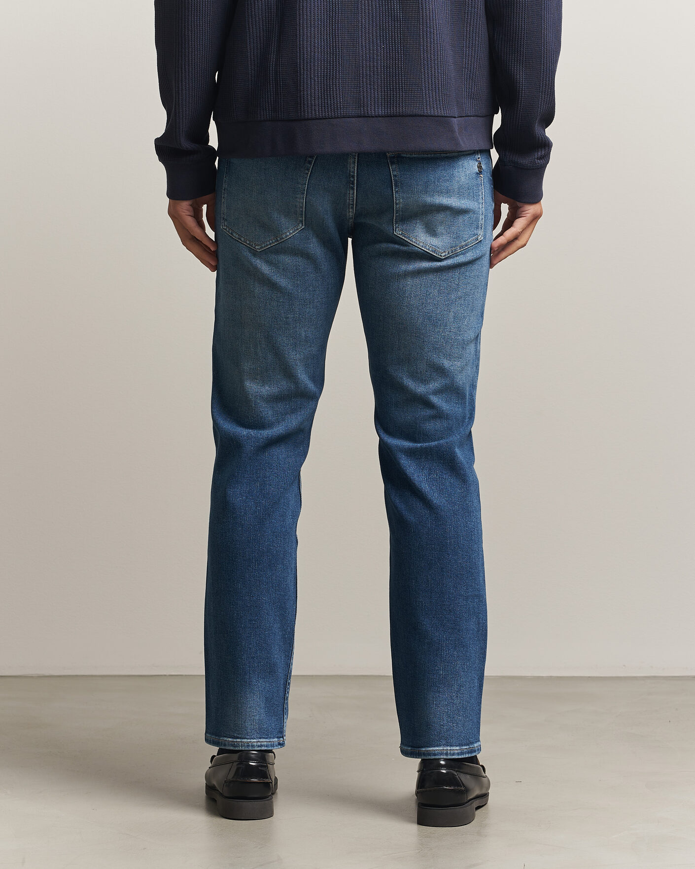 Herre | Jeans | BOSS BLACK | Ogden Regular Fit Jeans Medium Blue
