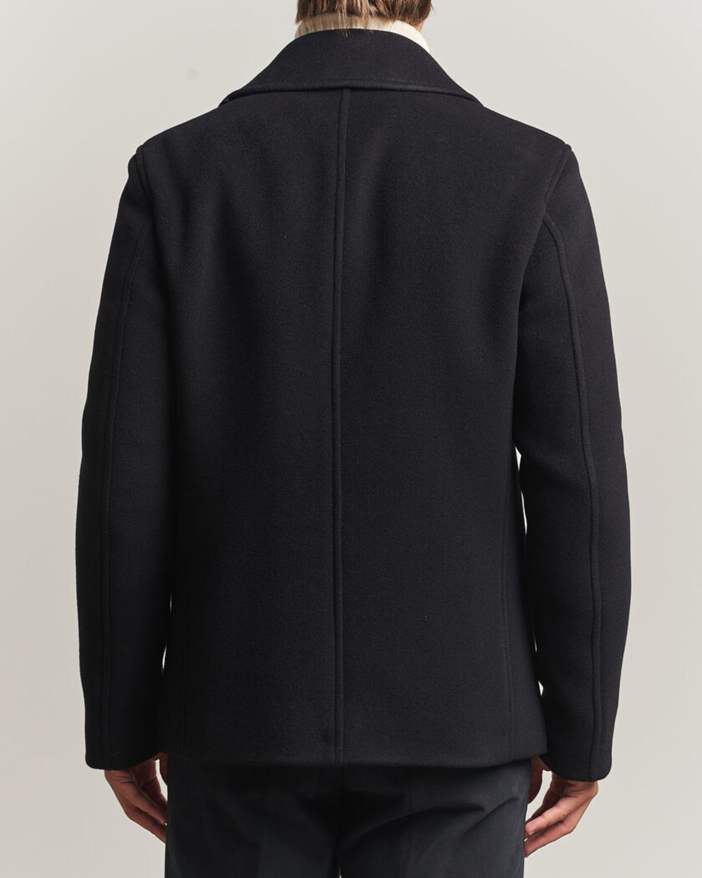 Herre | Jakker | BOSS BLACK | Hyde Wool Peacoat Black