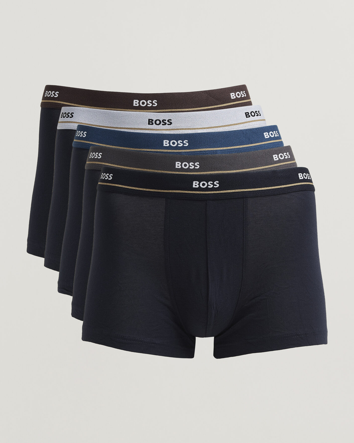 Herre | Undertøy | BOSS BLACK | 5-Pack Trunk Open Blue