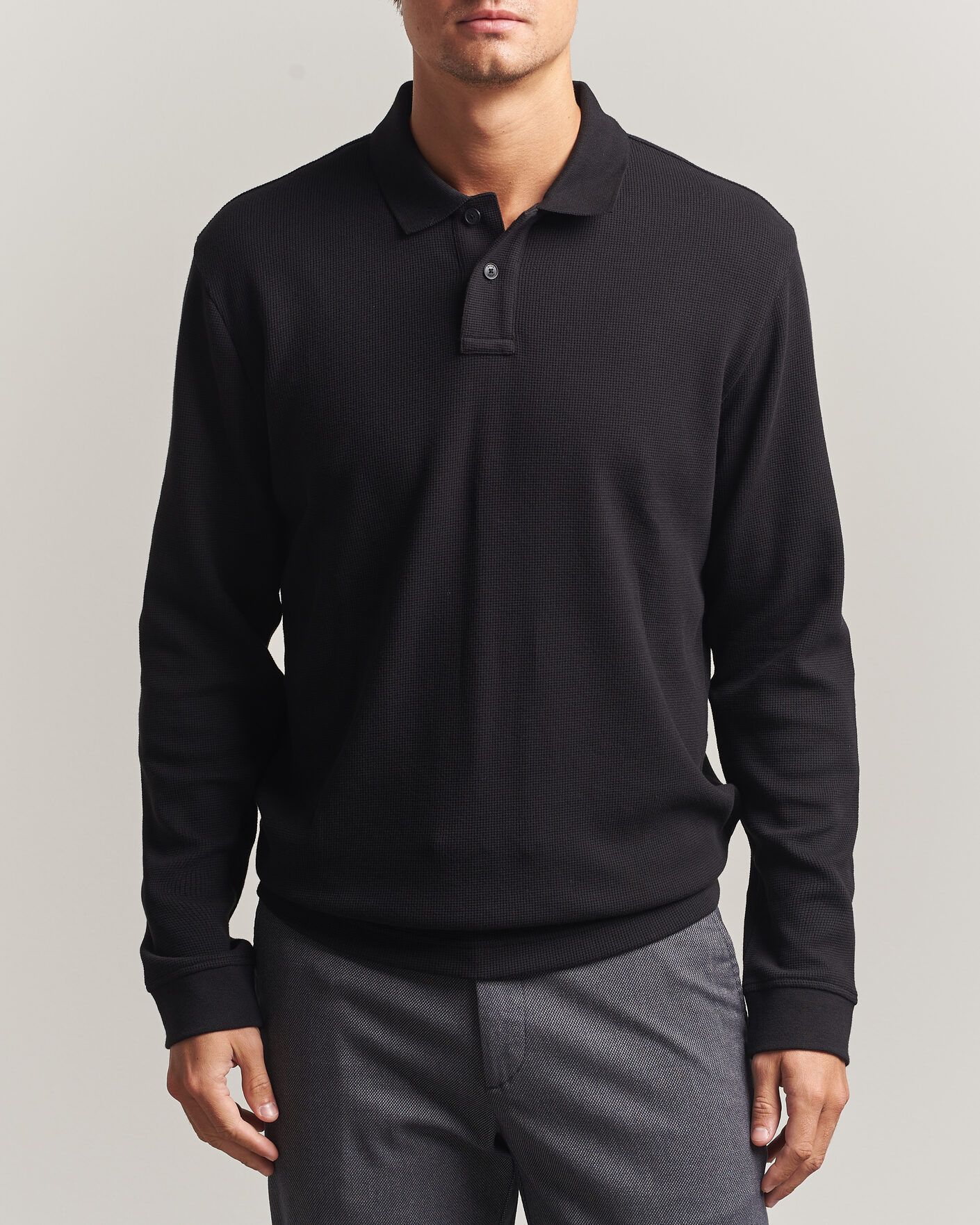 Herre | Gensere | BOSS ORANGE | Petempesto Polo Sweater Black