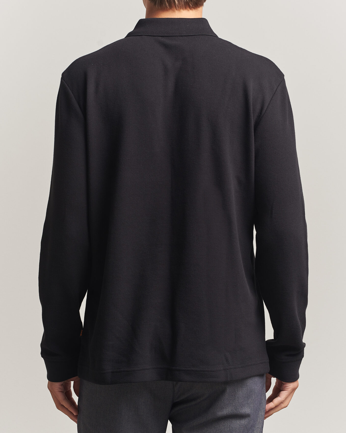 Herre | Gensere | BOSS ORANGE | Petempesto Polo Sweater Black