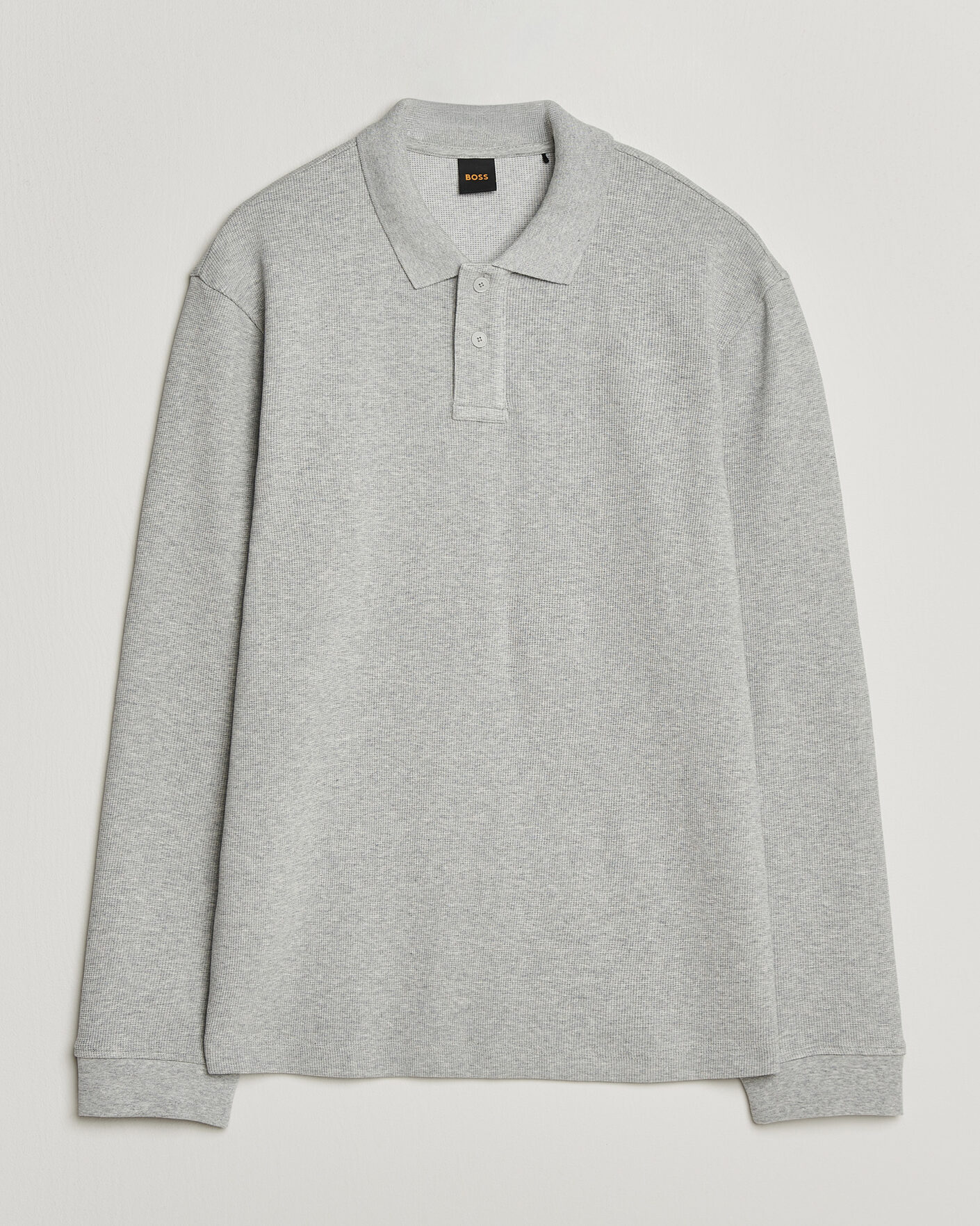 Herre | Gensere | BOSS ORANGE | Petempesto Polo Sweater Open Grey