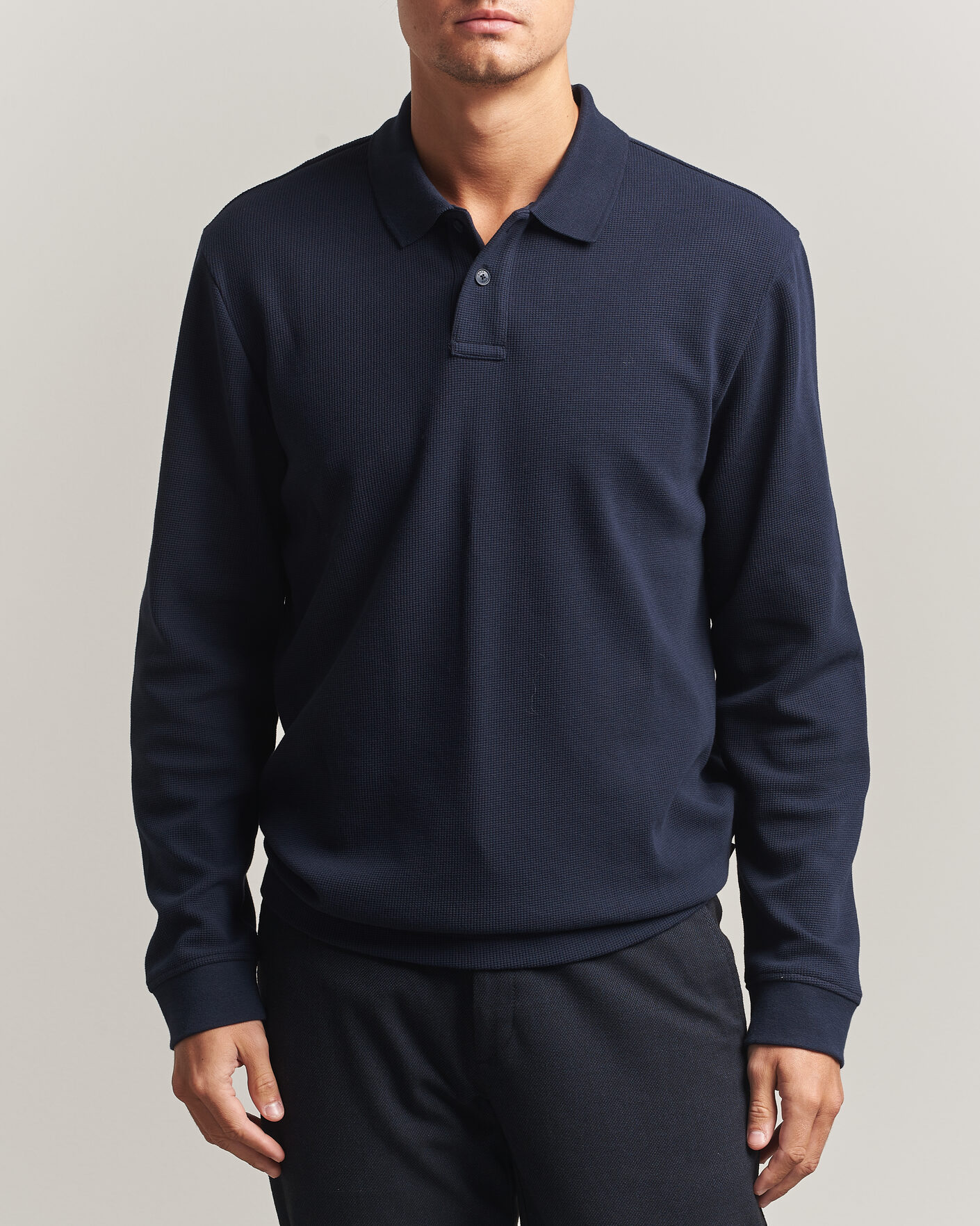 Herre | Gensere | BOSS ORANGE | Petempesto Polo Sweater Dark Blue