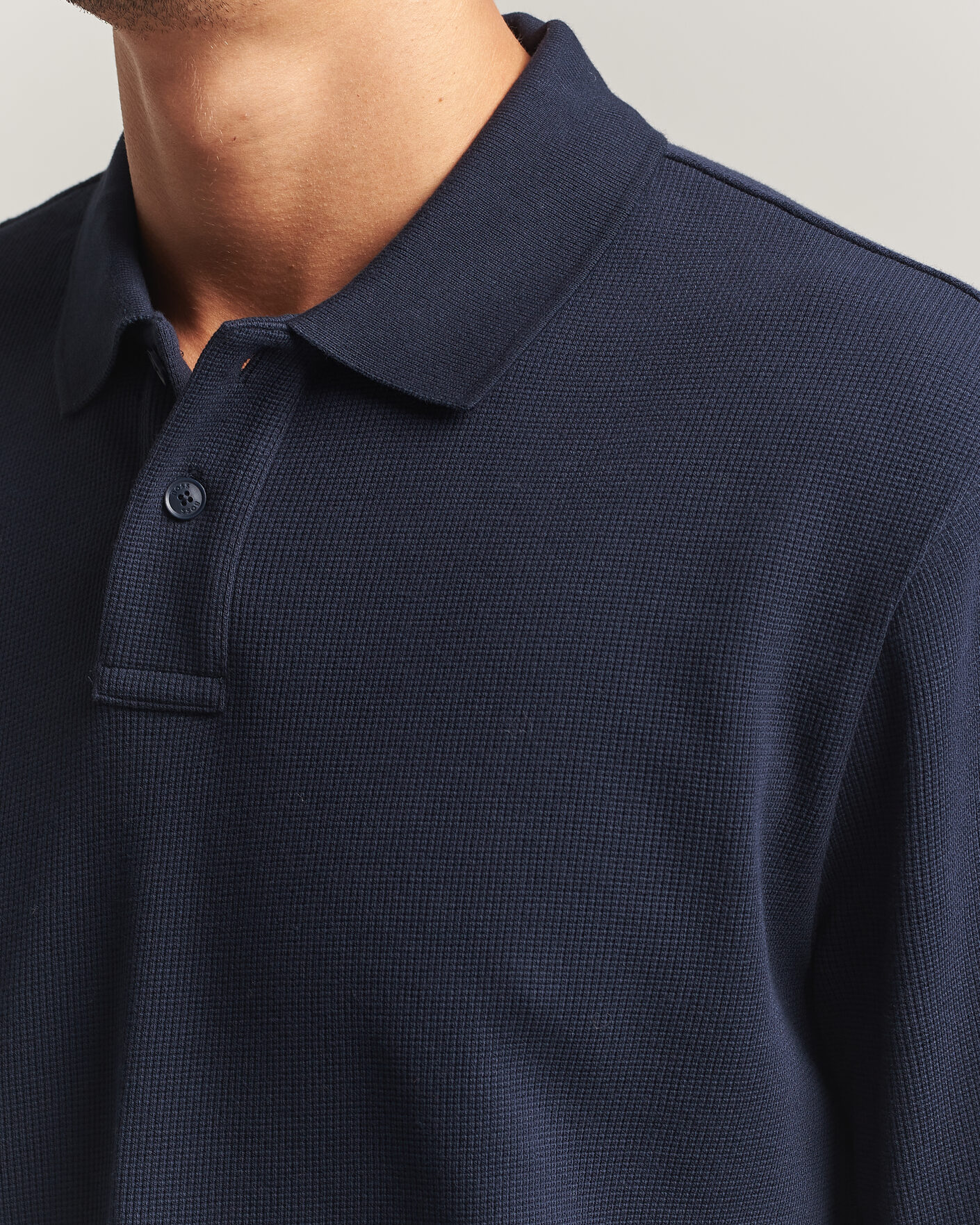 Herre | Gensere | BOSS ORANGE | Petempesto Polo Sweater Dark Blue