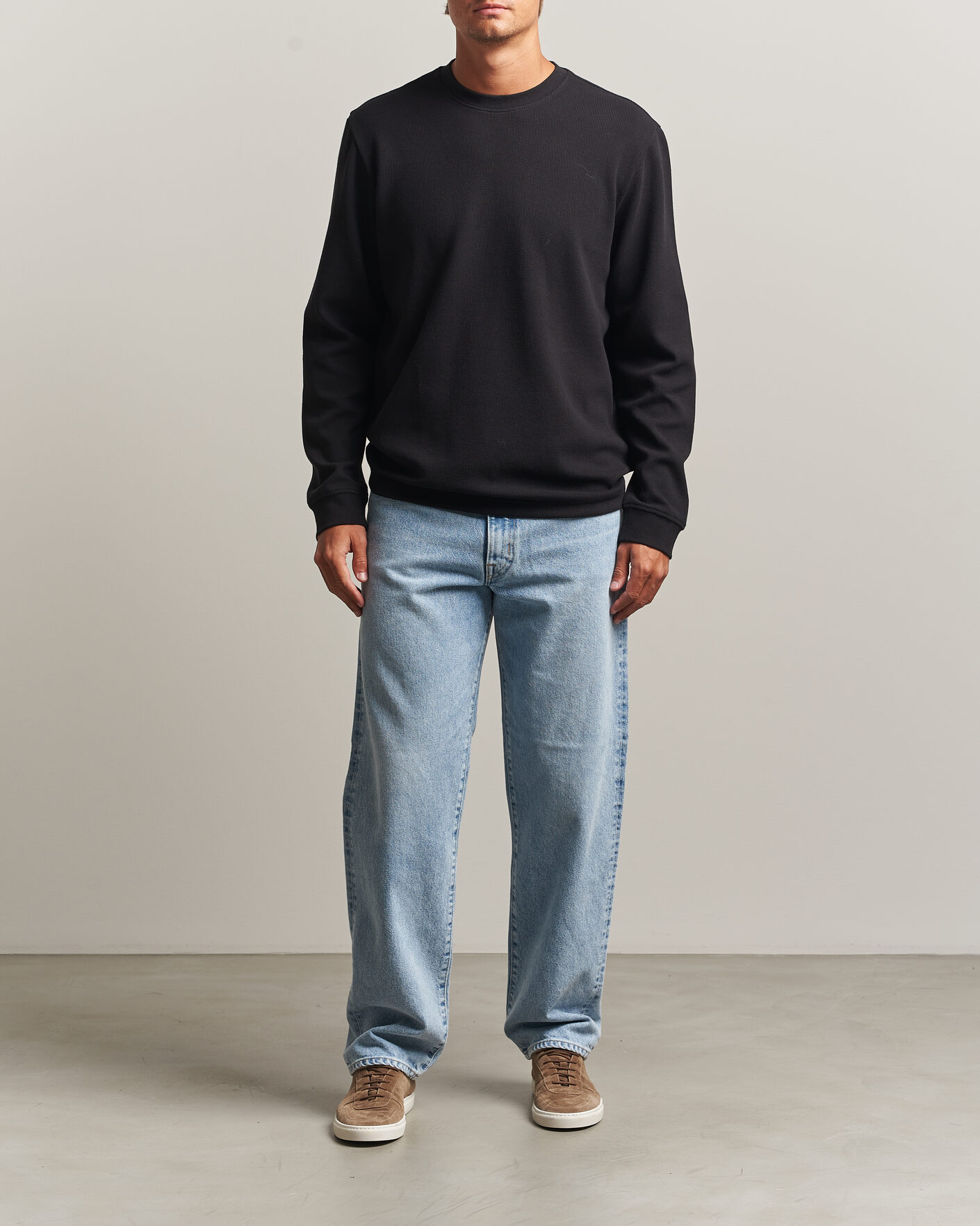 Herre | Gensere | BOSS ORANGE | Tempesto Sweater Black