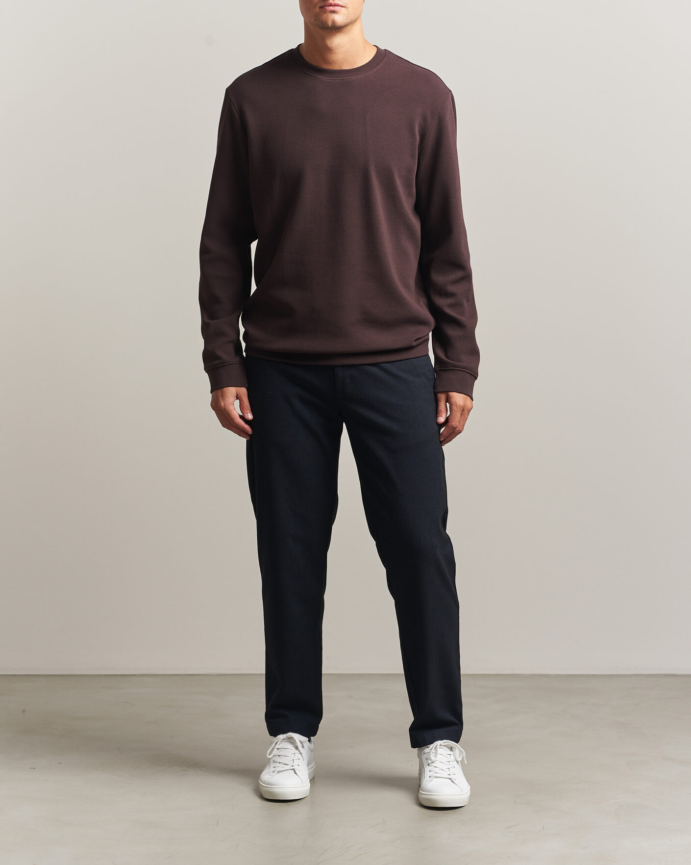 Herre | Gensere | BOSS ORANGE | Tempesto Sweater Dark Brown
