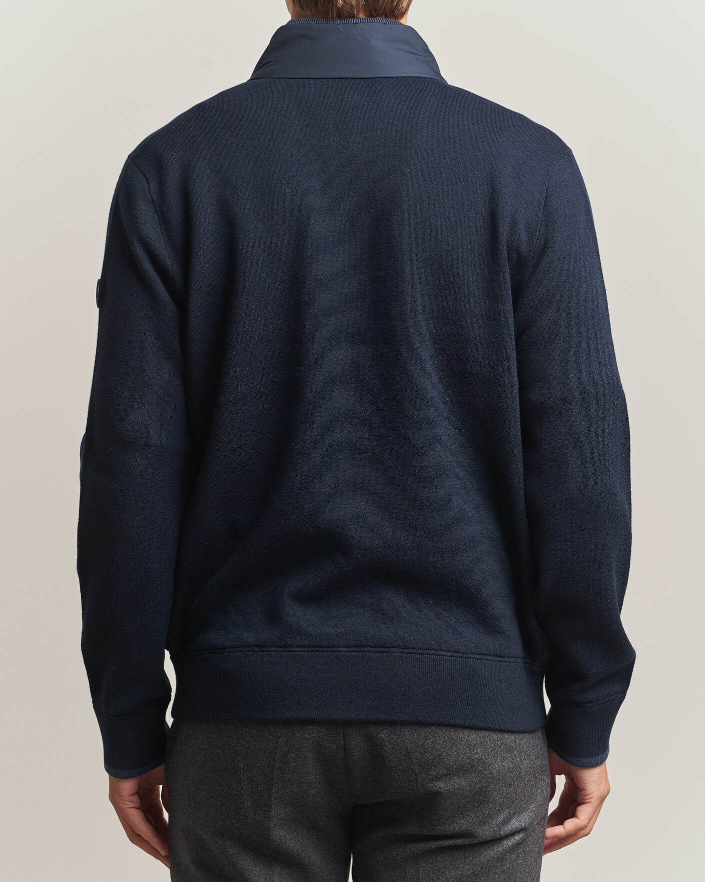 Herre | Jakker | BOSS BLACK | Facente Hybrid Jacket Dark Blue