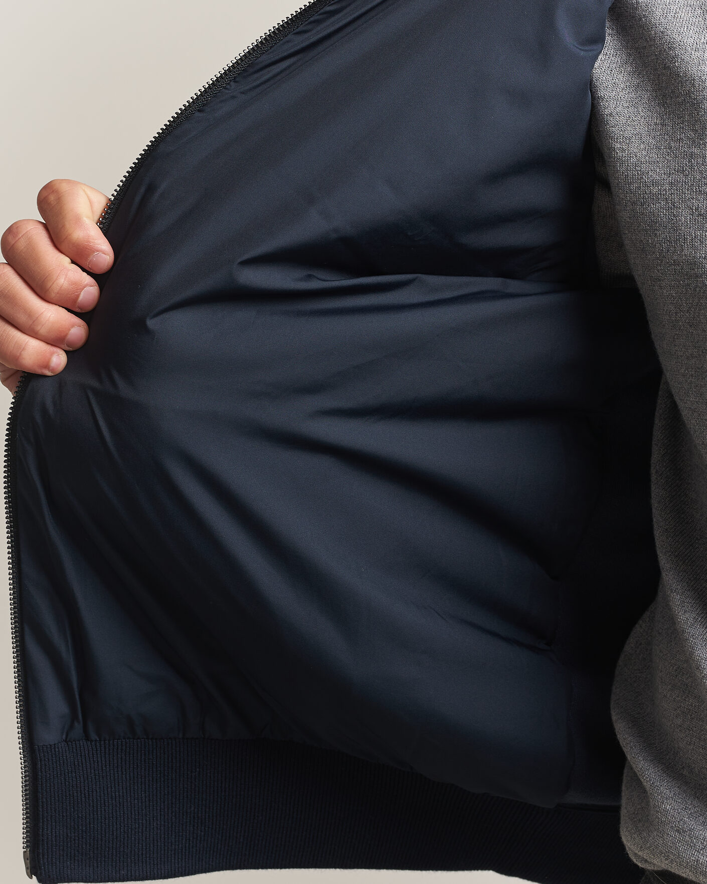 Herre | Jakker | BOSS BLACK | Facente Hybrid Jacket Dark Blue