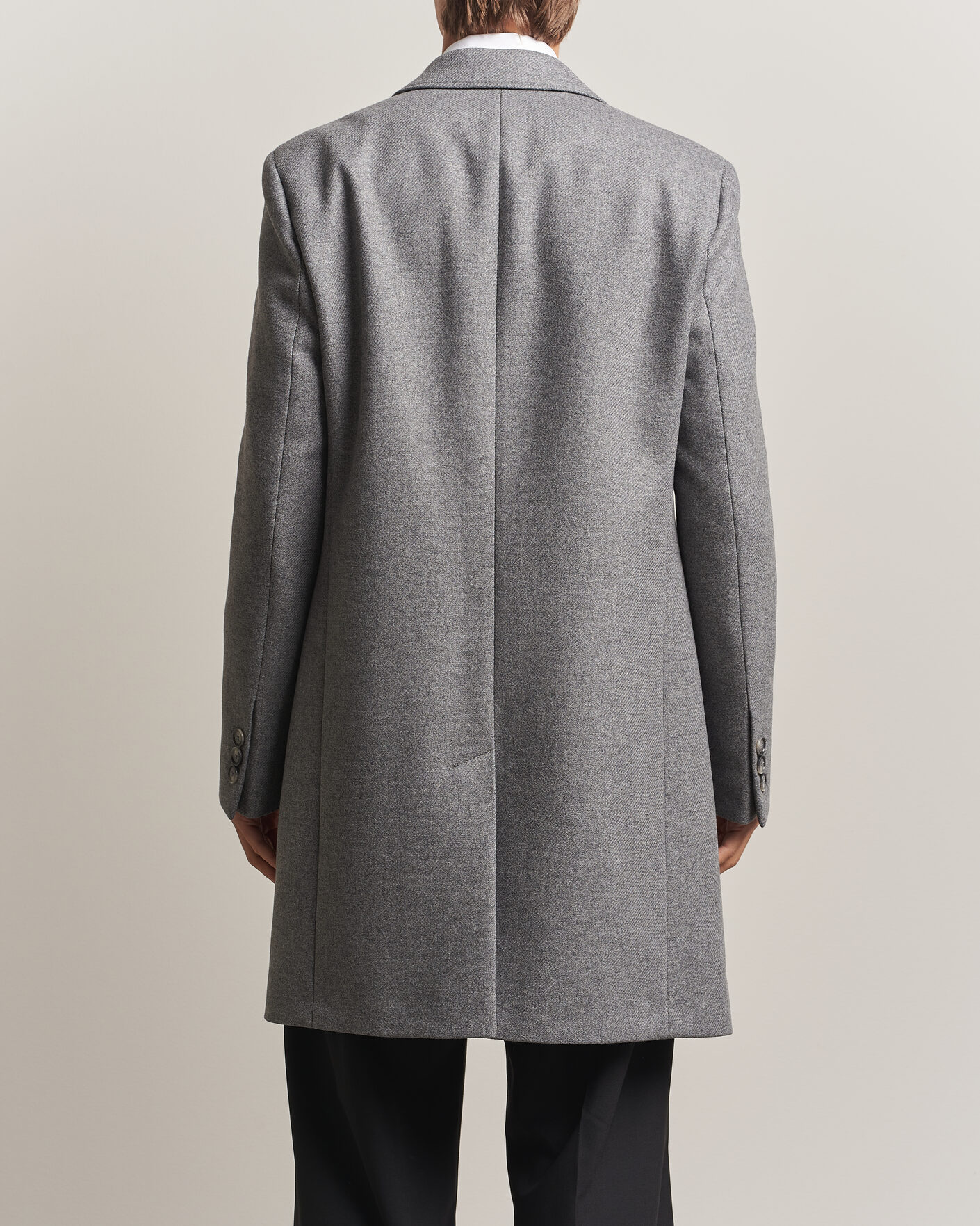 Herre | Jakker | BOSS BLACK | Hyde Wool Coat Medium Grey