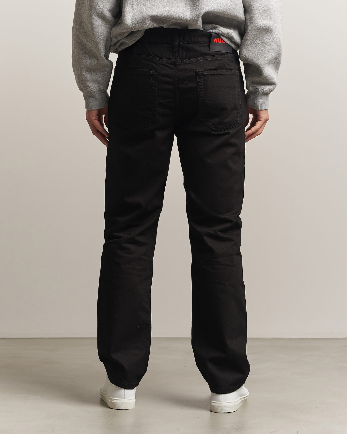 Herre | Jeans | HUGO | 840 Regular Fit Jeans Black