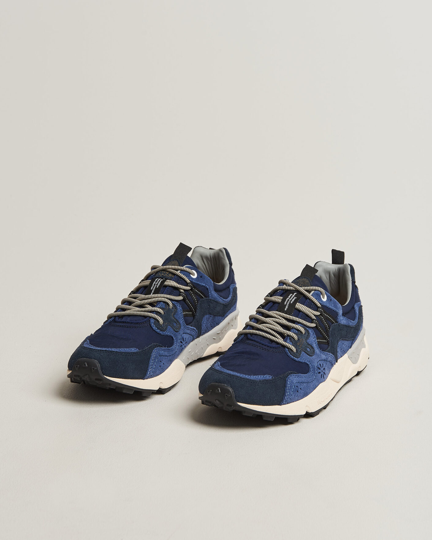 Herre | Sneakers | Flower Mountain | Yamano 3 Cow Velour Sneaker Blue