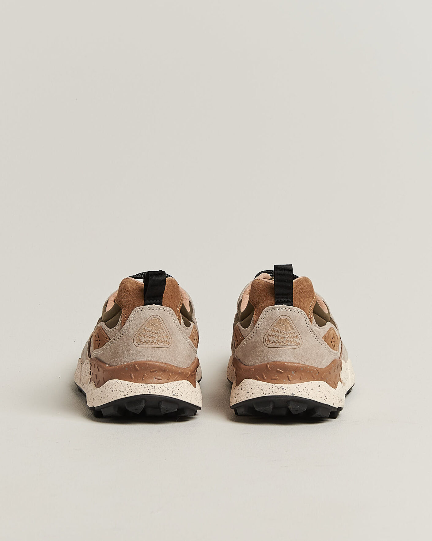 Herre | Sneakers | Flower Mountain | Yamano 3 Suede/Nylon Sneaker Cream/Brown