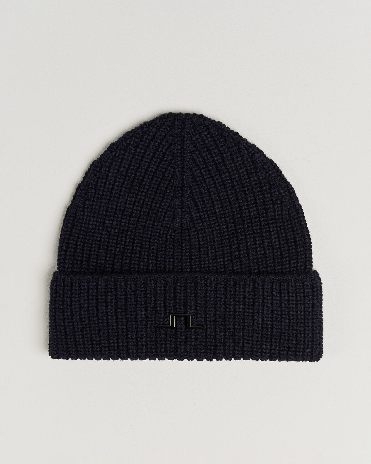 Herre | Luer | J.Lindeberg | Merino Beanie JL Navy