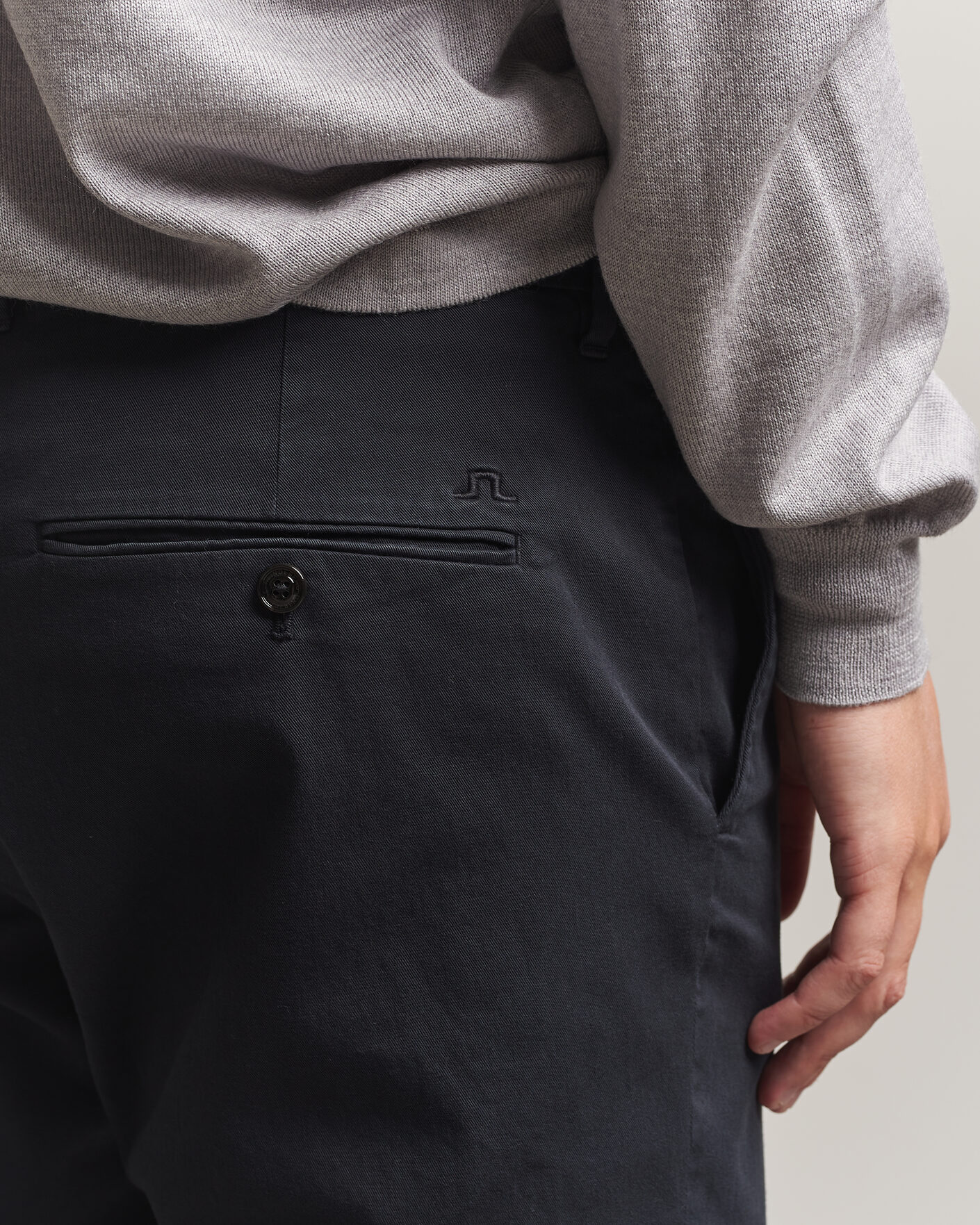 Herre | Bukser | J.Lindeberg | Chaze Cotton Stretch Pants Black