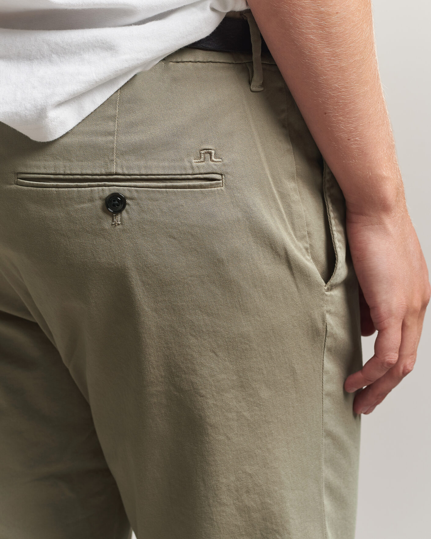 Herre | Bukser | J.Lindeberg | Chaze Cotton Stretch Pants Brindle