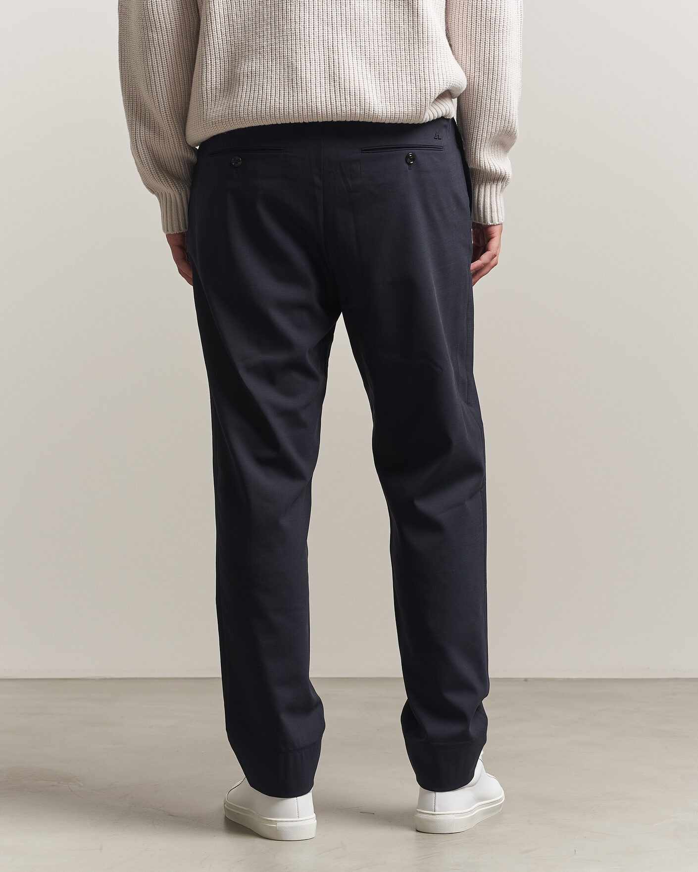 Herre | Bukser | J.Lindeberg | Harris Stretch Wool Pants JL Navy