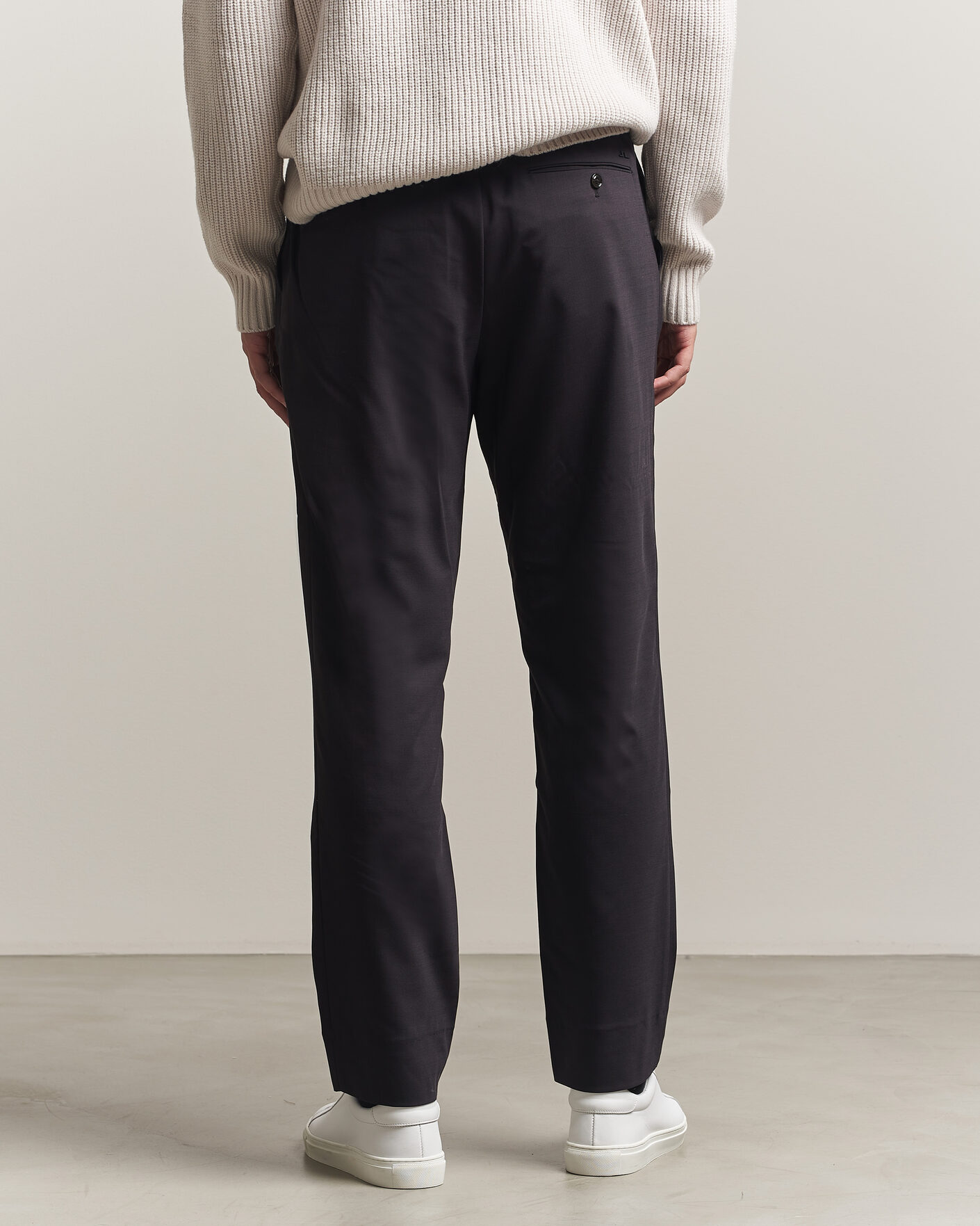 Herre | Bukser | J.Lindeberg | Harris Stretch Wool Pants Black