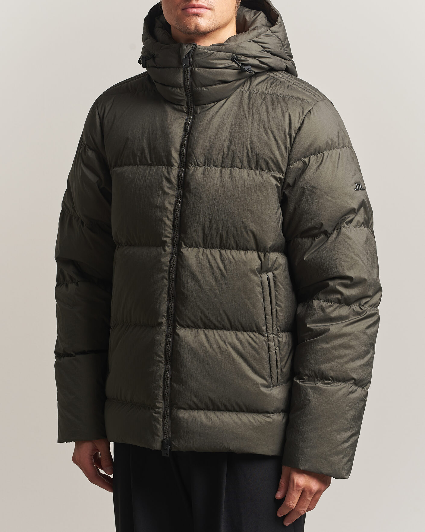 Herre | Jakker | J.Lindeberg | Daryl Crinkle Down Jacket Chimera Green