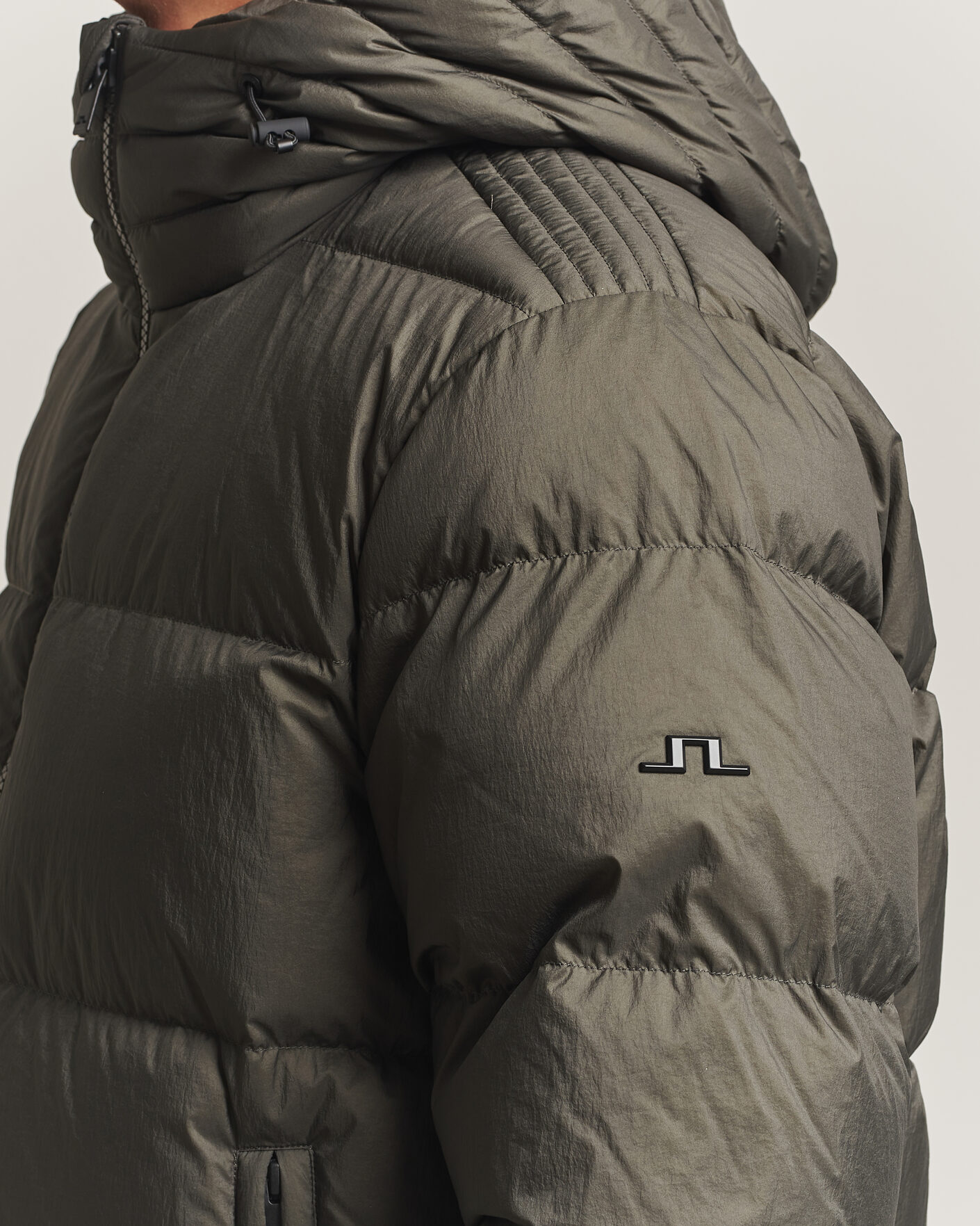 Herre | Jakker | J.Lindeberg | Daryl Crinkle Down Jacket Chimera Green