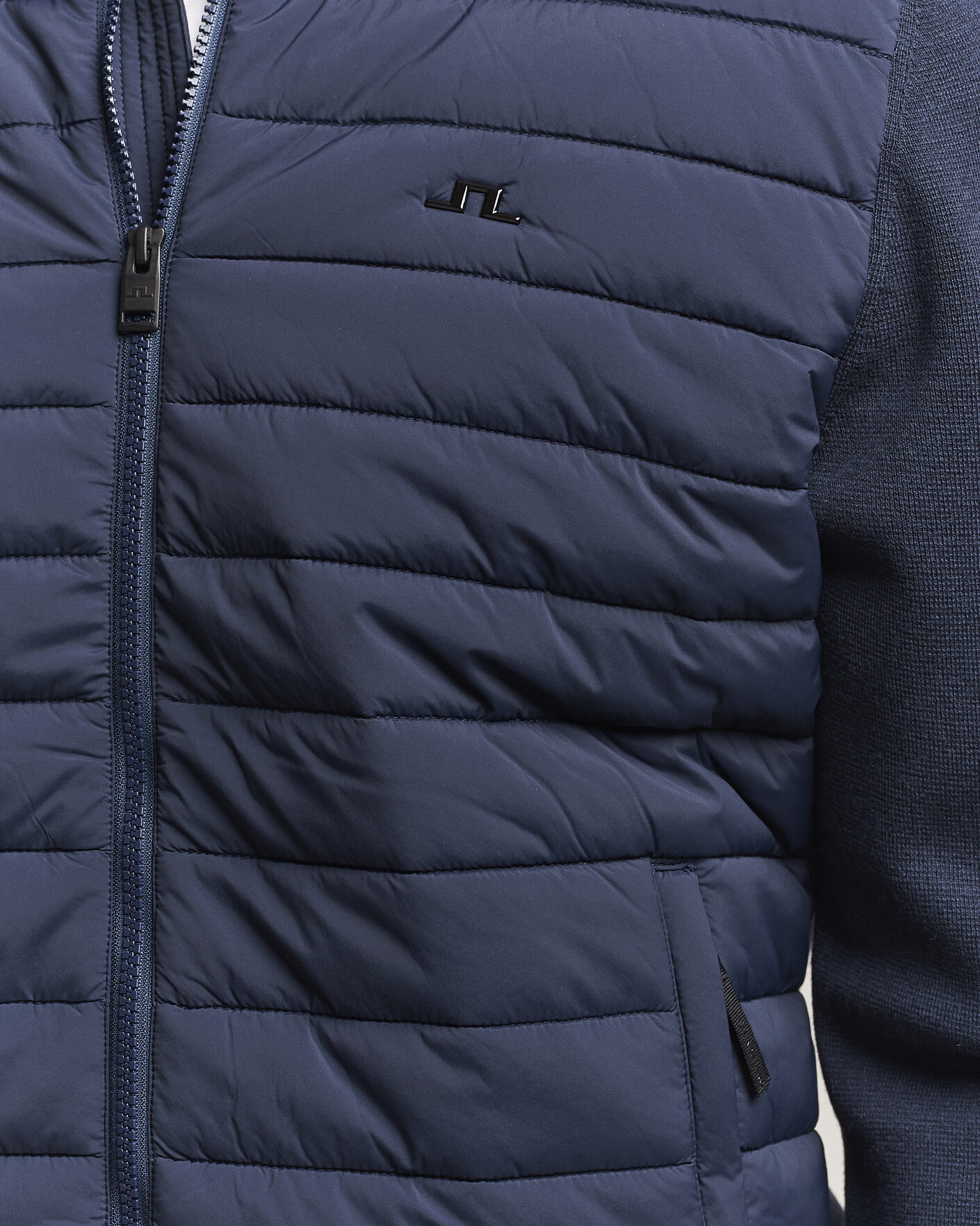Herre | Jakker | J.Lindeberg | Boen Hybrid Jacket JL Navy