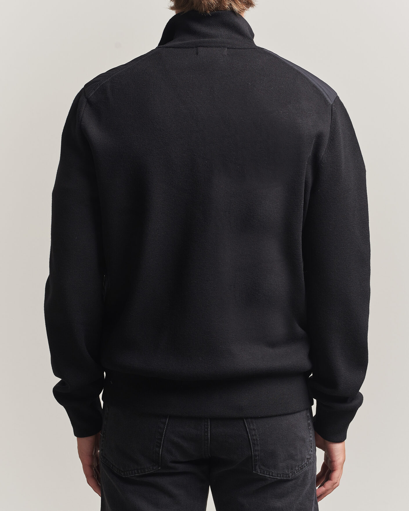 Herre | Jakker | J.Lindeberg | Boen Hybrid Jacket Black