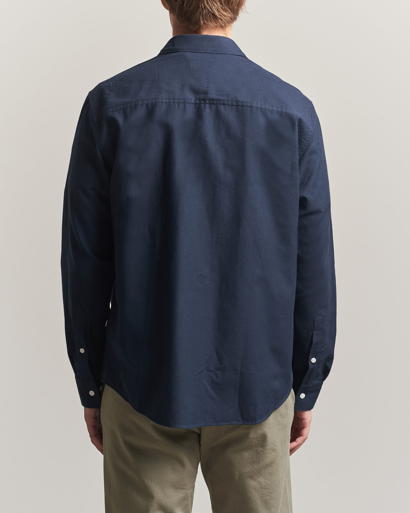 Herre | Skjorter | J.Lindeberg | Marlon Flannel Shirt JL Navy