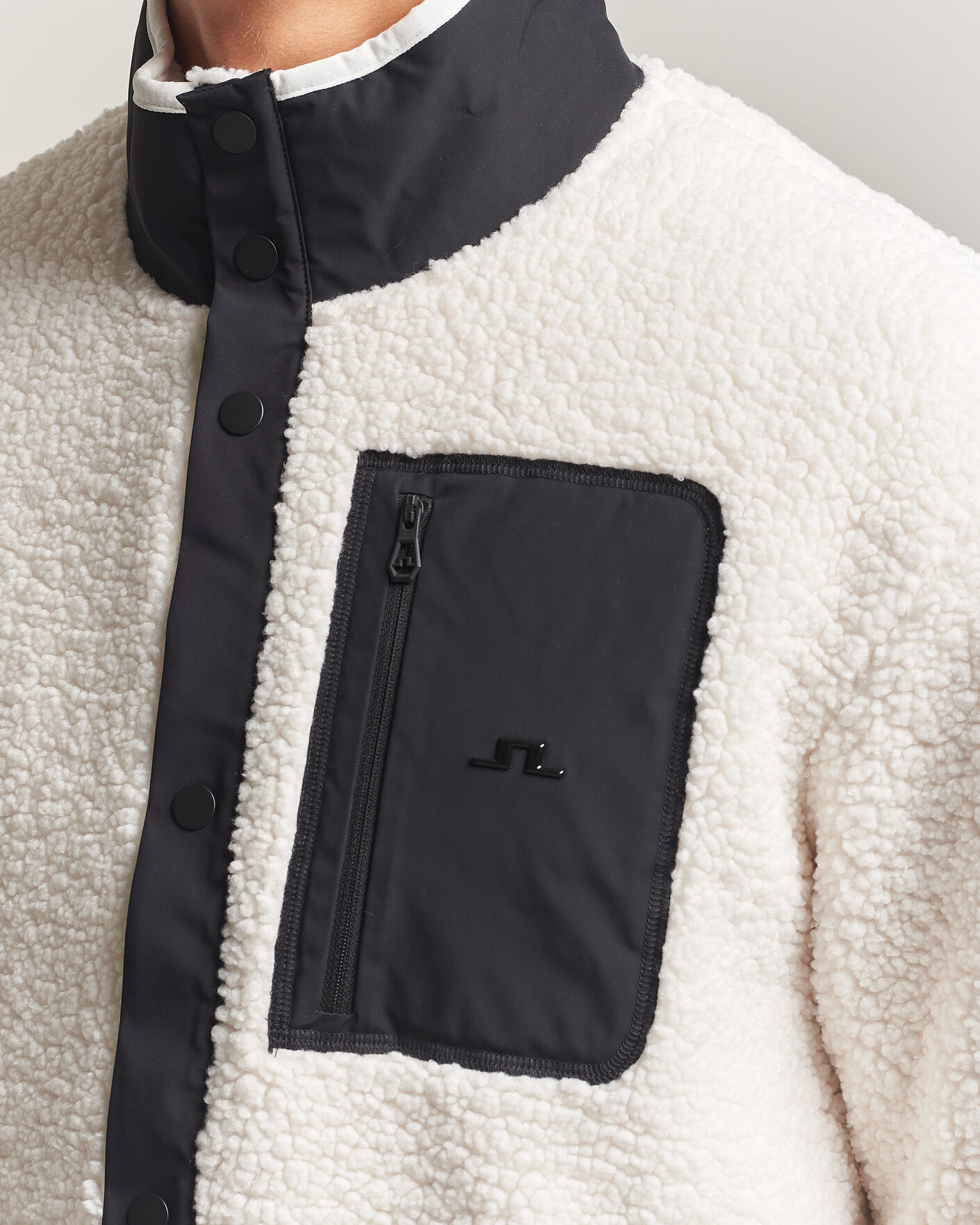 Herre | Gensere | J.Lindeberg | Marshall Pile Full Zip Tofu