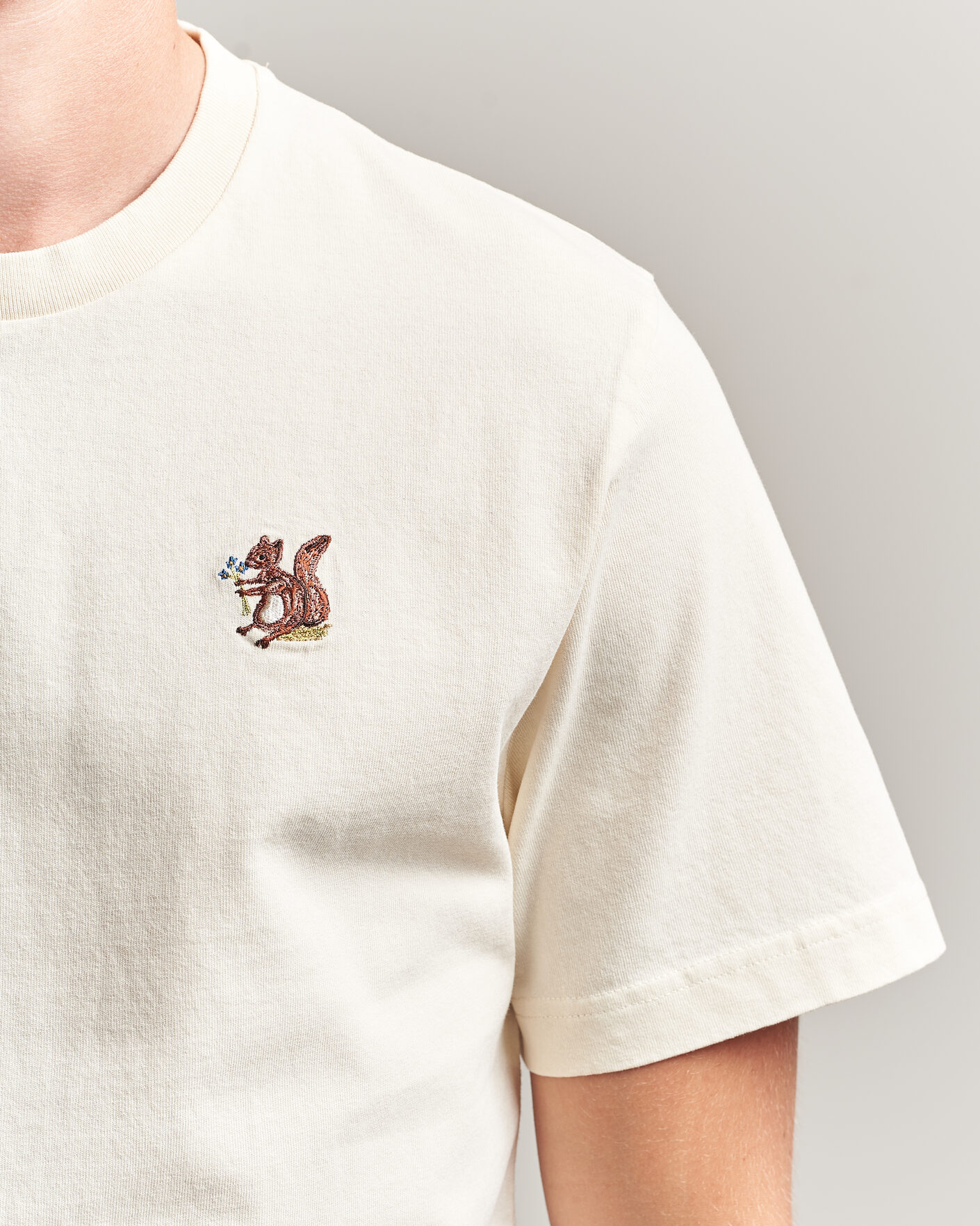 Herre | T-Shirts | Forét | Acorn T-Shirt Cloud