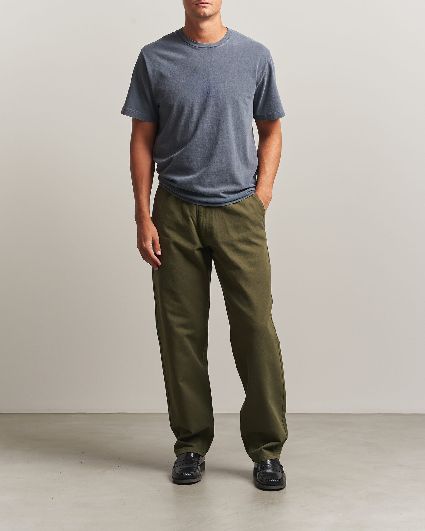 Herre | Bukser | Forét | Clay Twill Pants Army