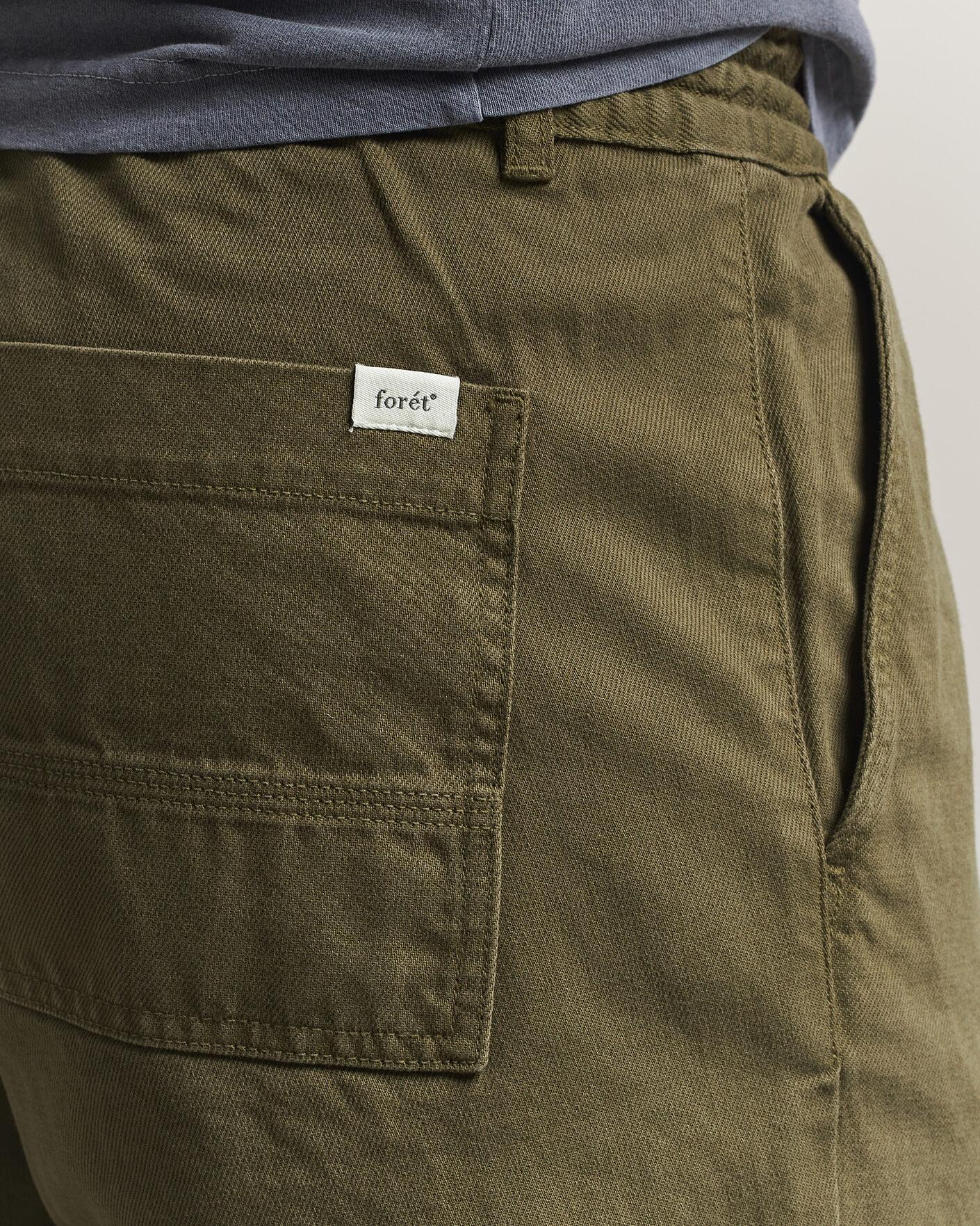 Herre | Bukser | Forét | Clay Twill Pants Army
