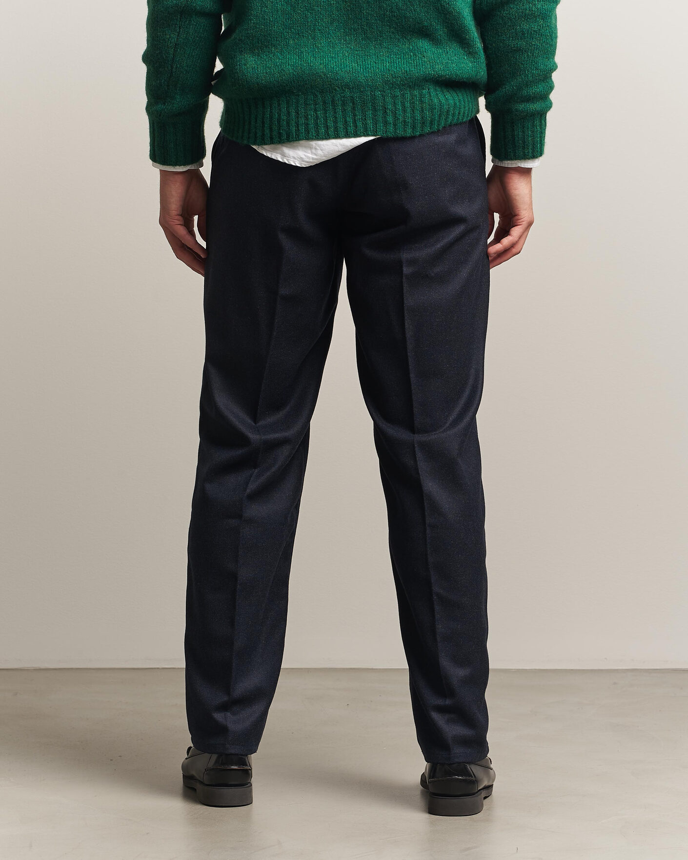 Herre | Bukser | Forét | Clay Wool Pants Navy