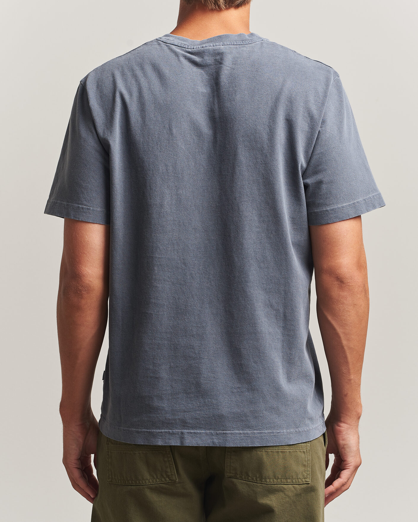Herre | T-Shirts | Forét | Clover T-Shirt Navy