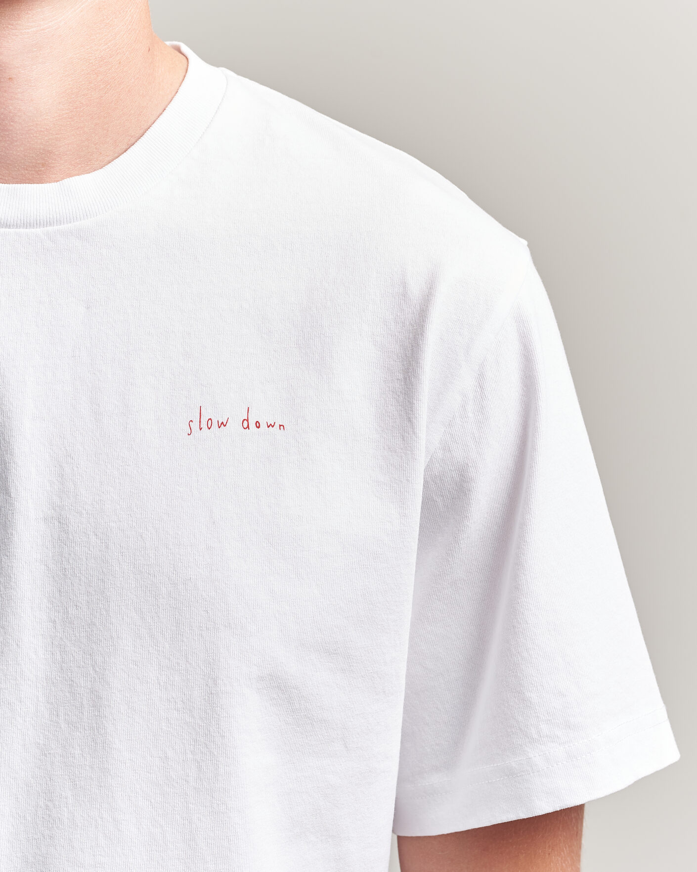 Herre | T-Shirts | Forét | Haze T-Shirt White