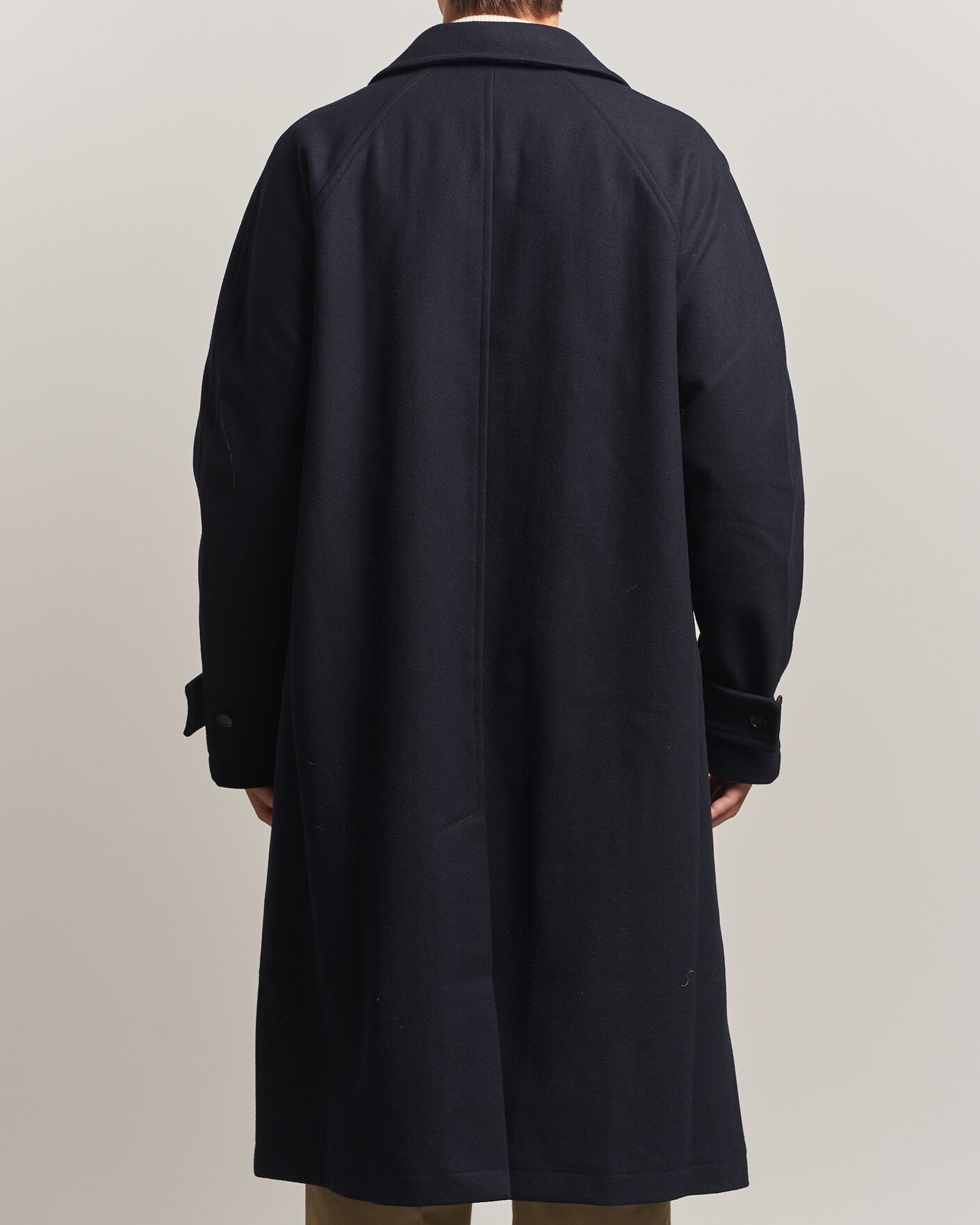 Herre | Jakker | Forét | Pine Wool Coat Navy
