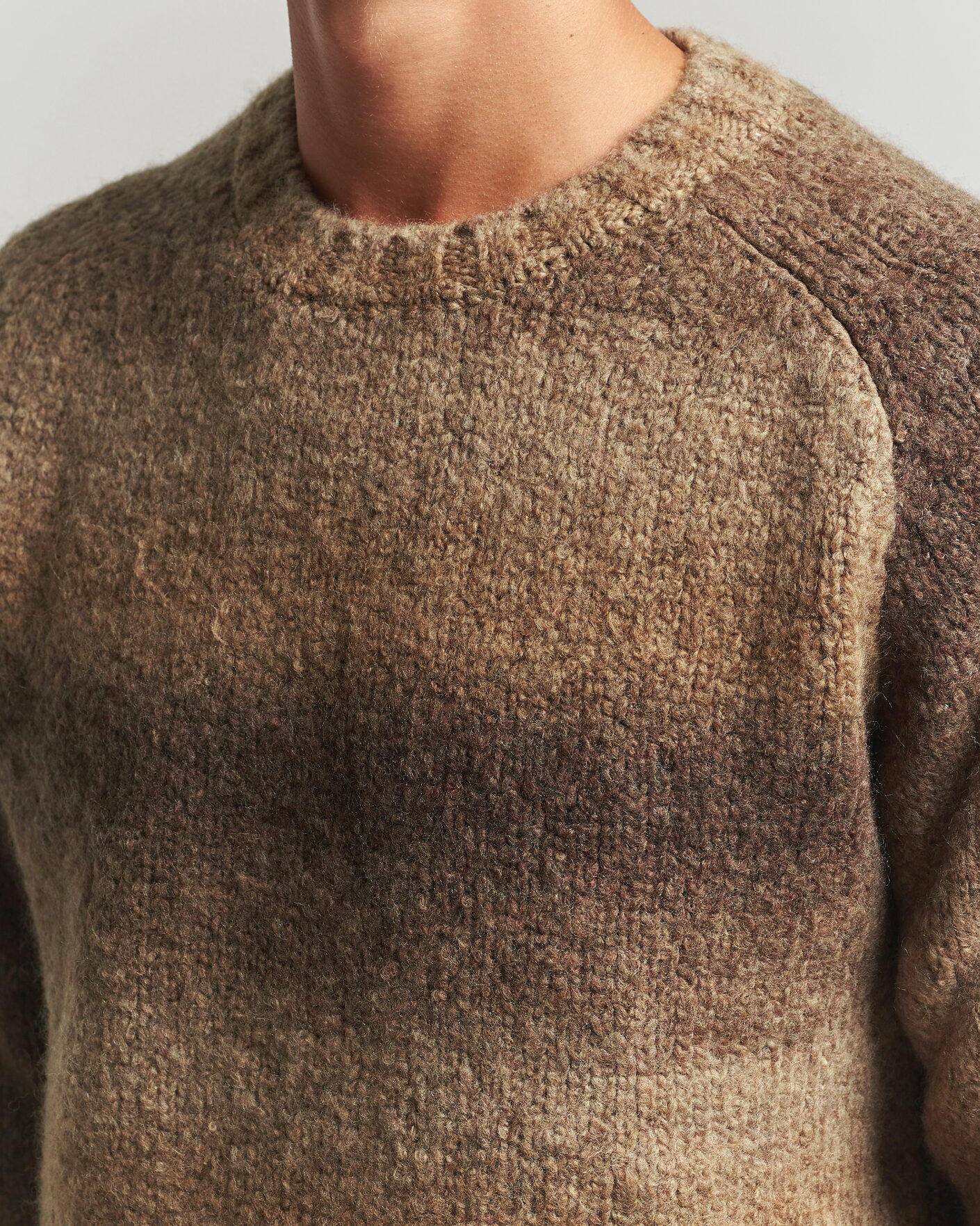 Herre | Gensere | Forét | Space Yarn Crew Neck Brown