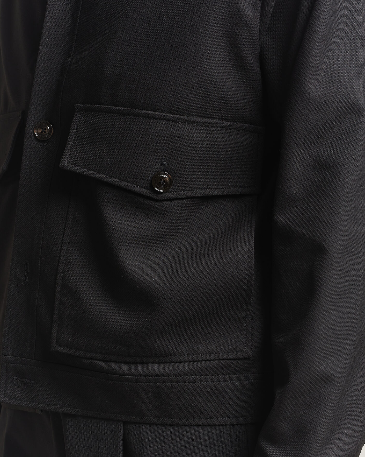 Herre | Jakker | J.Lindeberg | Jevin Brushed Twill Jacket Black
