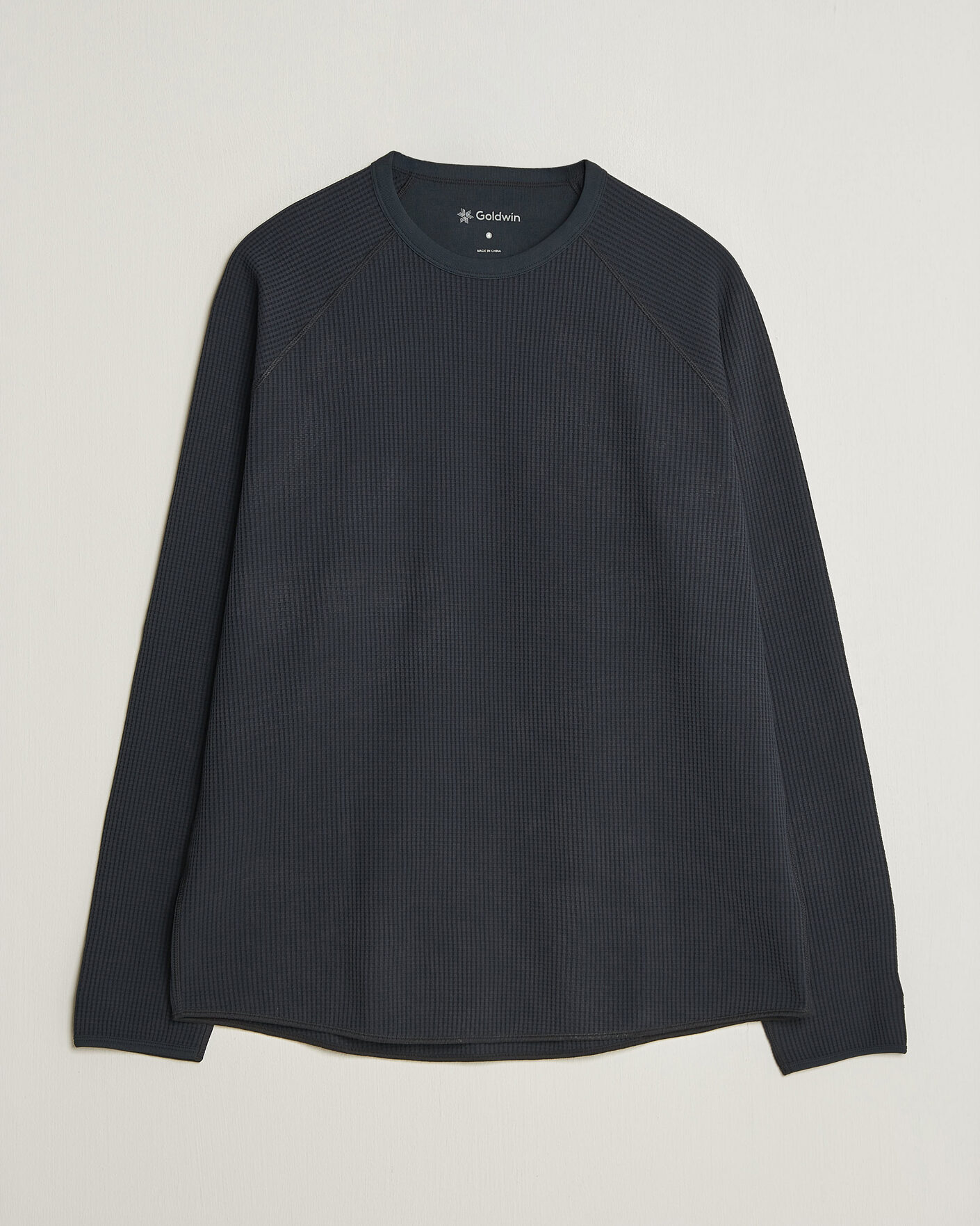 Herre | T-Shirts | Goldwin | WF Light Long Sleeve T-Shirt Black