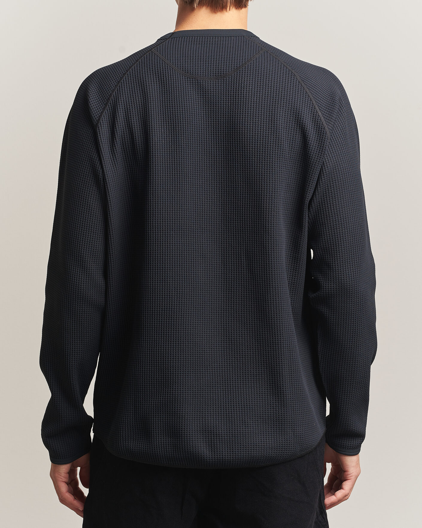 Herre | T-Shirts | Goldwin | WF Light Long Sleeve T-Shirt Black
