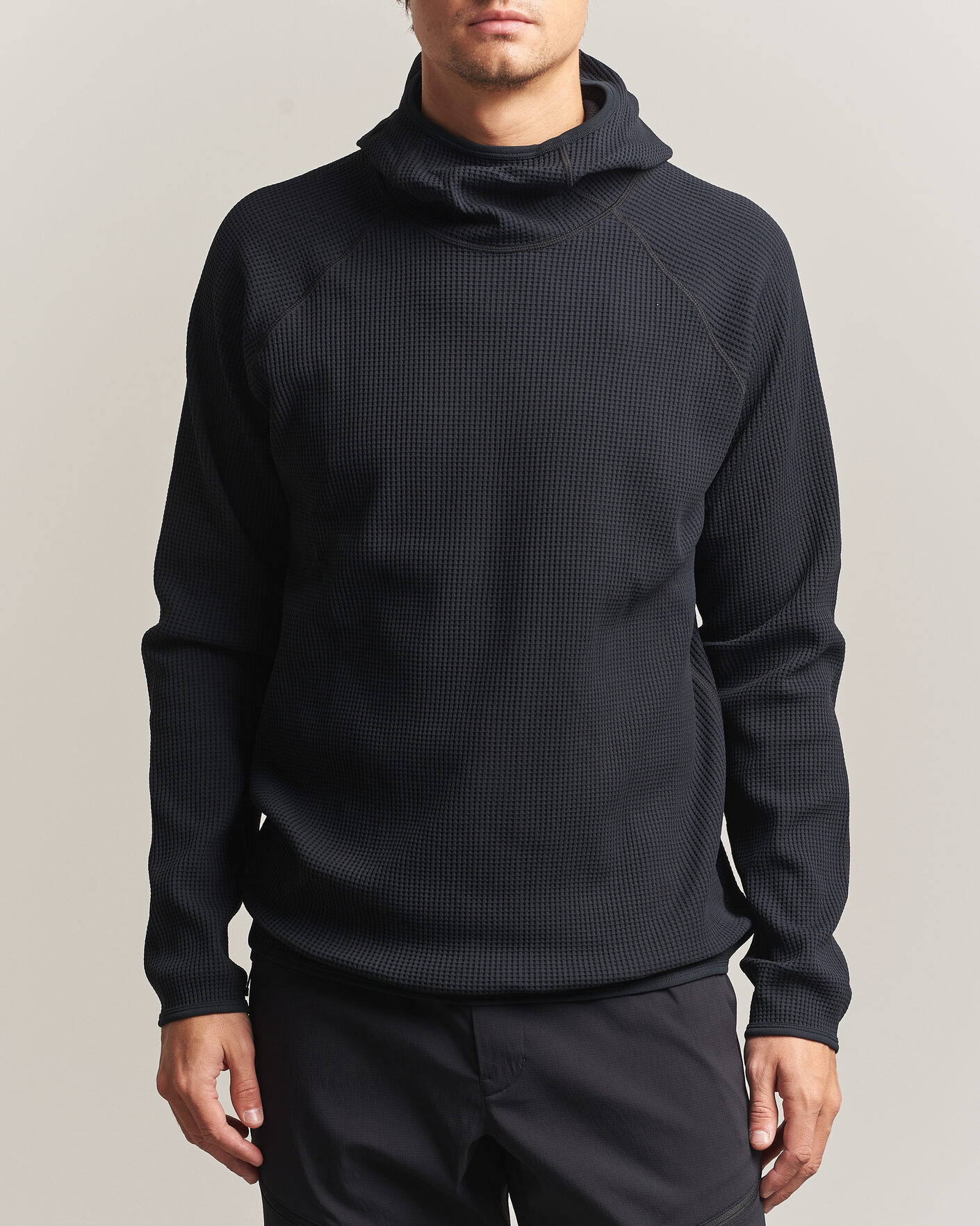 Herre | Gensere | Goldwin | WF Light Long Sleeve Hoodie Black