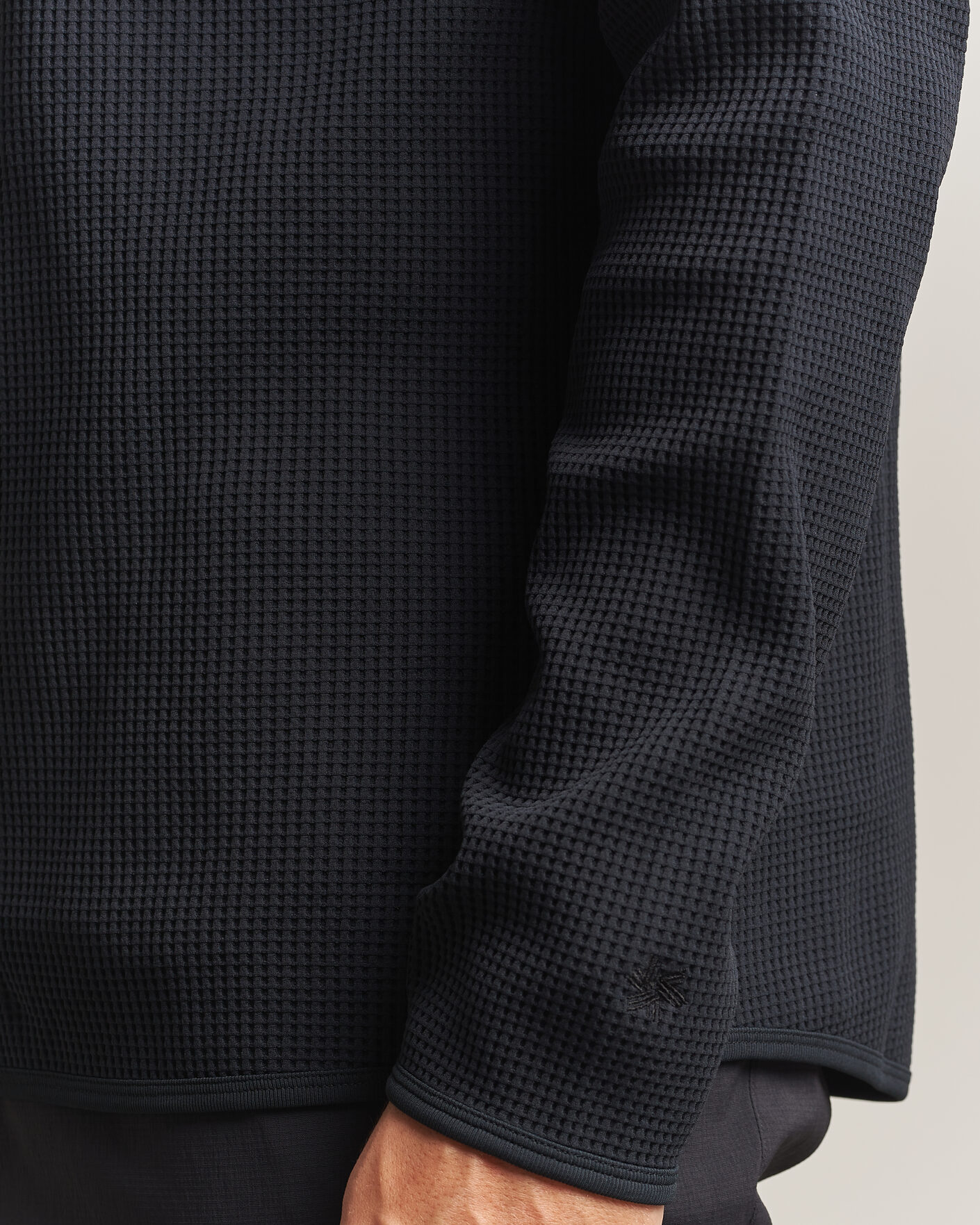 Herre | Gensere | Goldwin | WF Light Long Sleeve Hoodie Black
