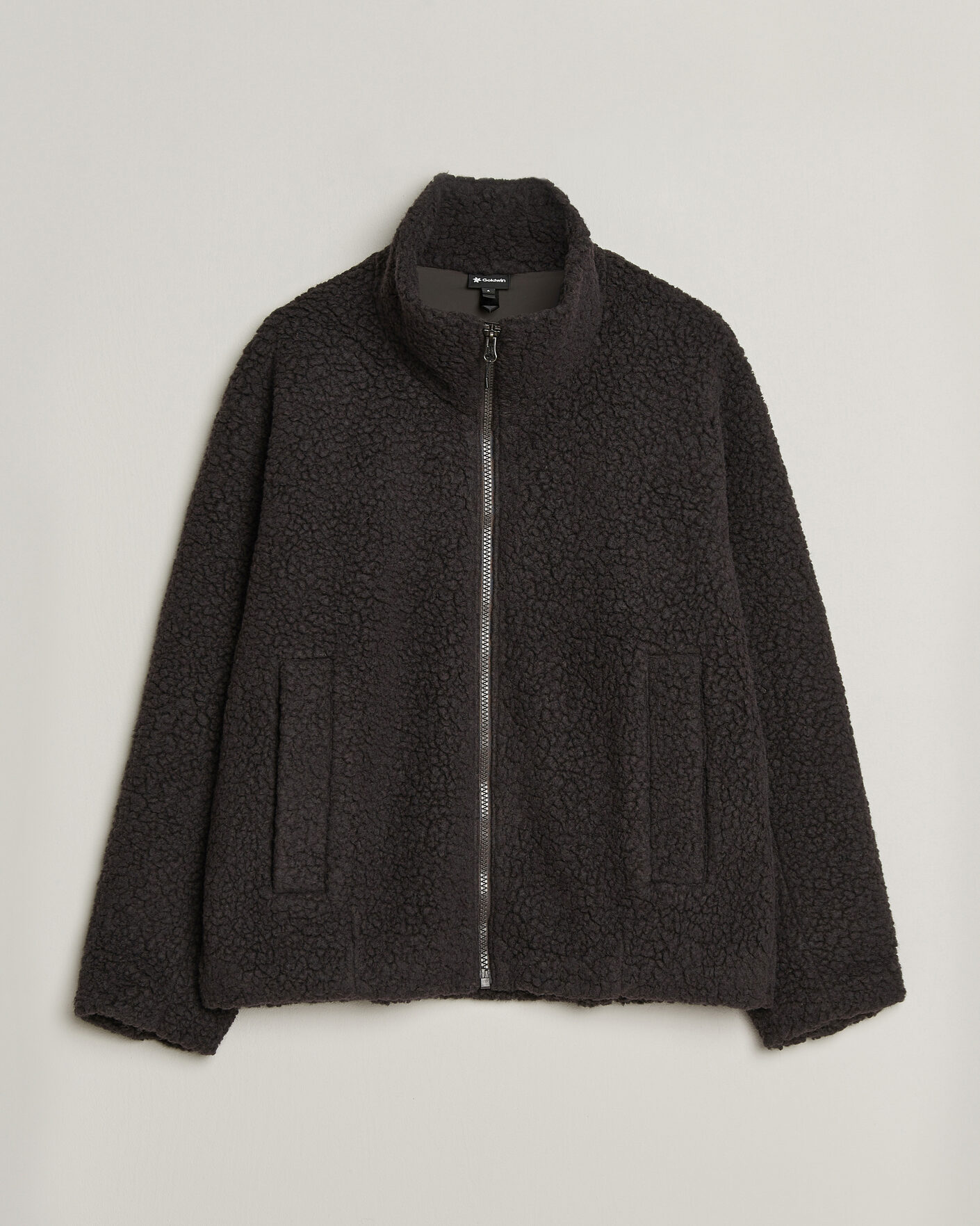 Herre | Gensere | Goldwin | Deep Pile Fleece Jacket Espresso