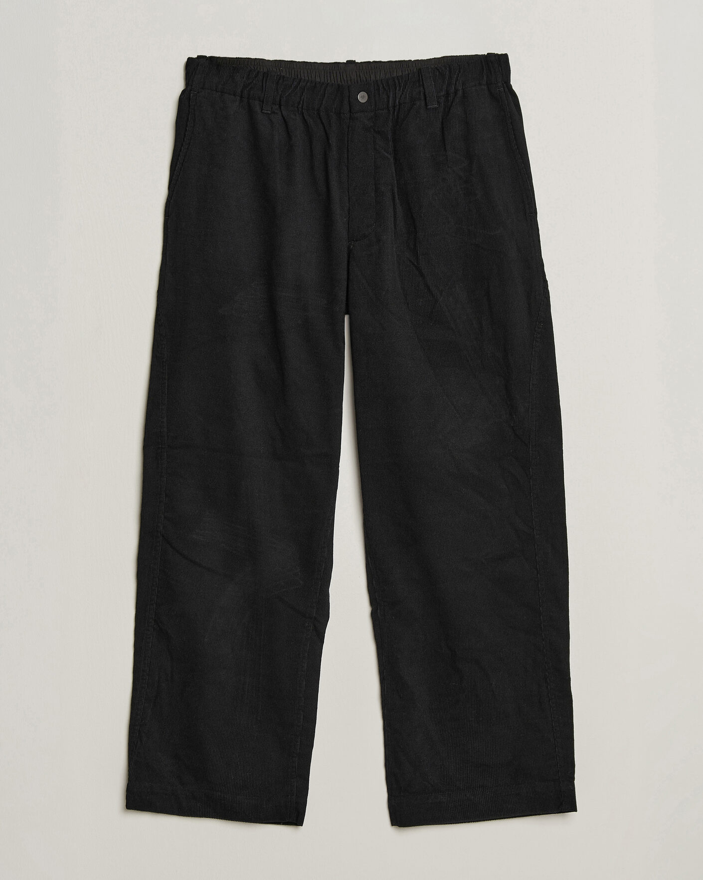 Herre | Bukser | Goldwin | Corduroy Straight Pants Black