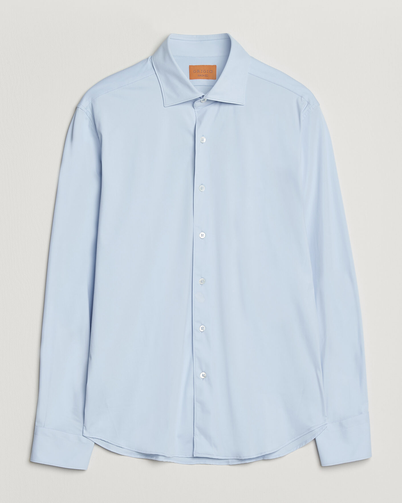 Herre | Skjorter | Grigio | Jersey Shirt Light Blue