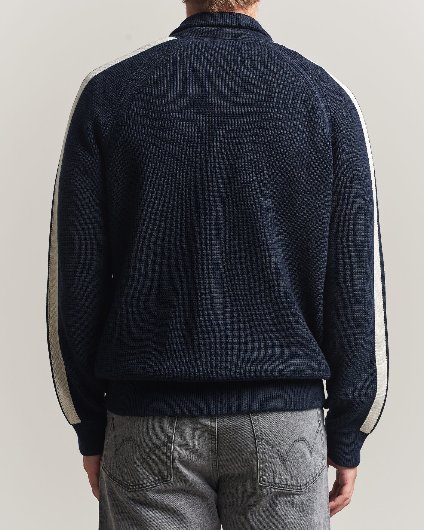 Herre | Gensere | J.Lindeberg | Craig Knitted Full Zip JL Navy