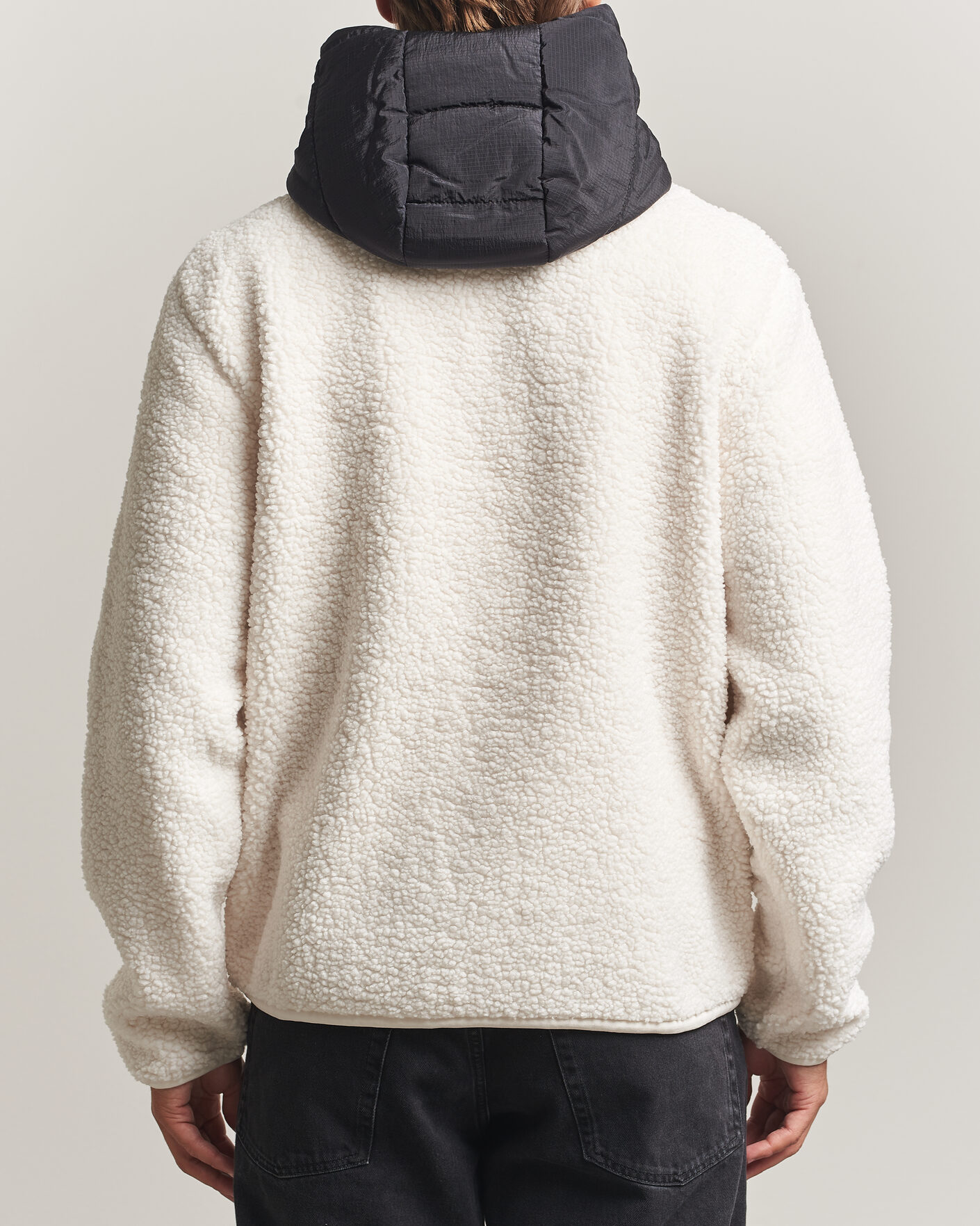 Herre | Gensere | J.Lindeberg | Varek Hybrid Hooded Full Zip Tofu
