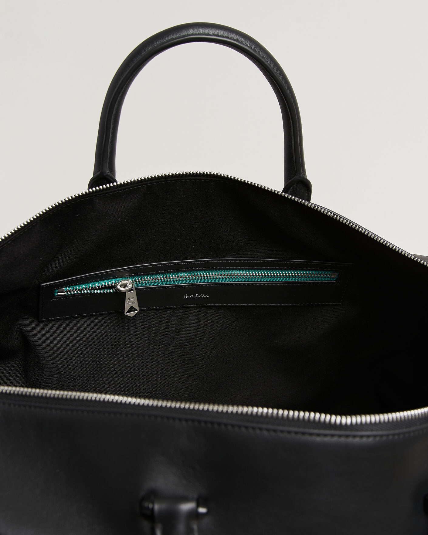Herre | Vesker | Paul Smith | Leather Holdall Black