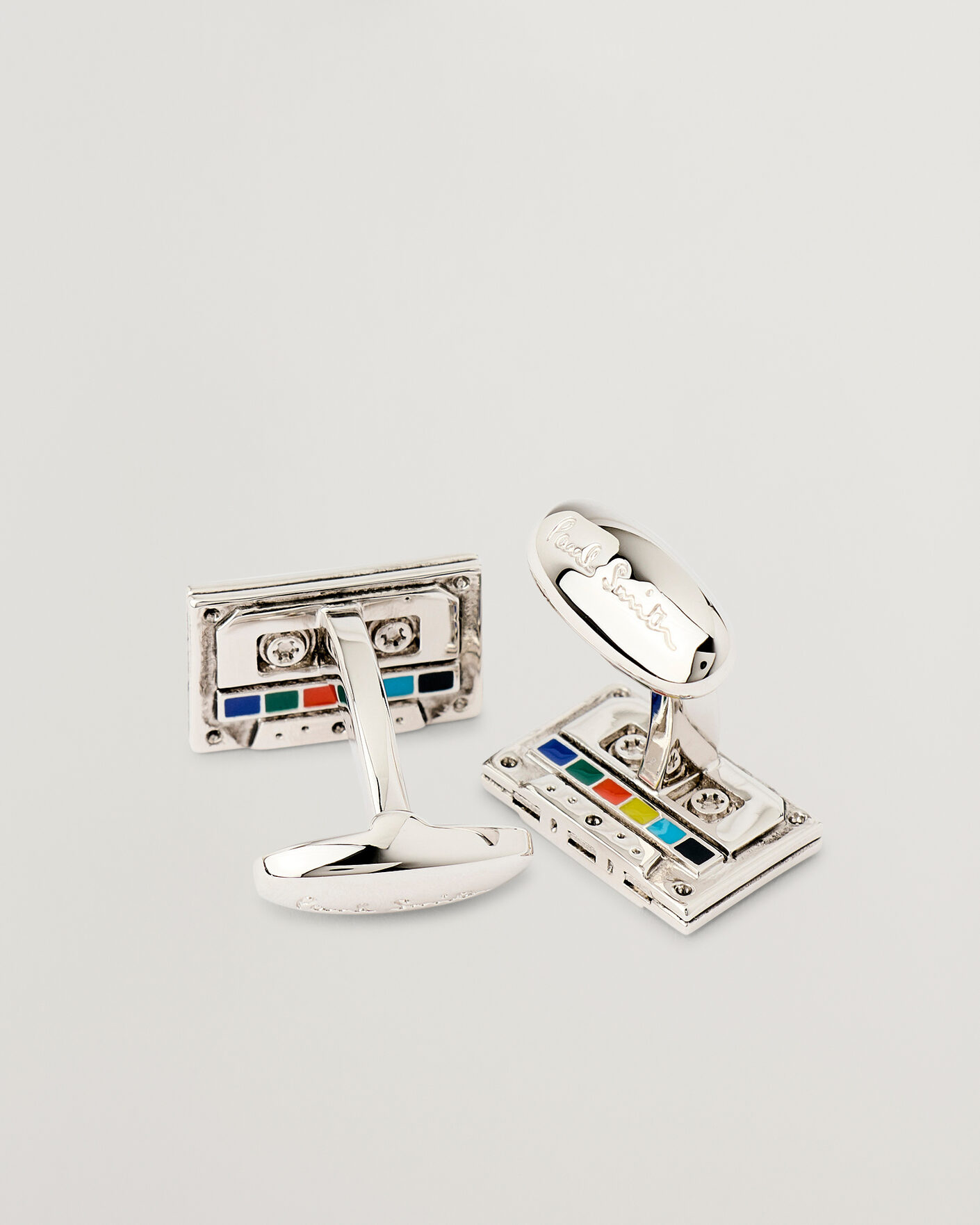 Herre | Mansjettknapper | Paul Smith | Tape Cufflink Silver