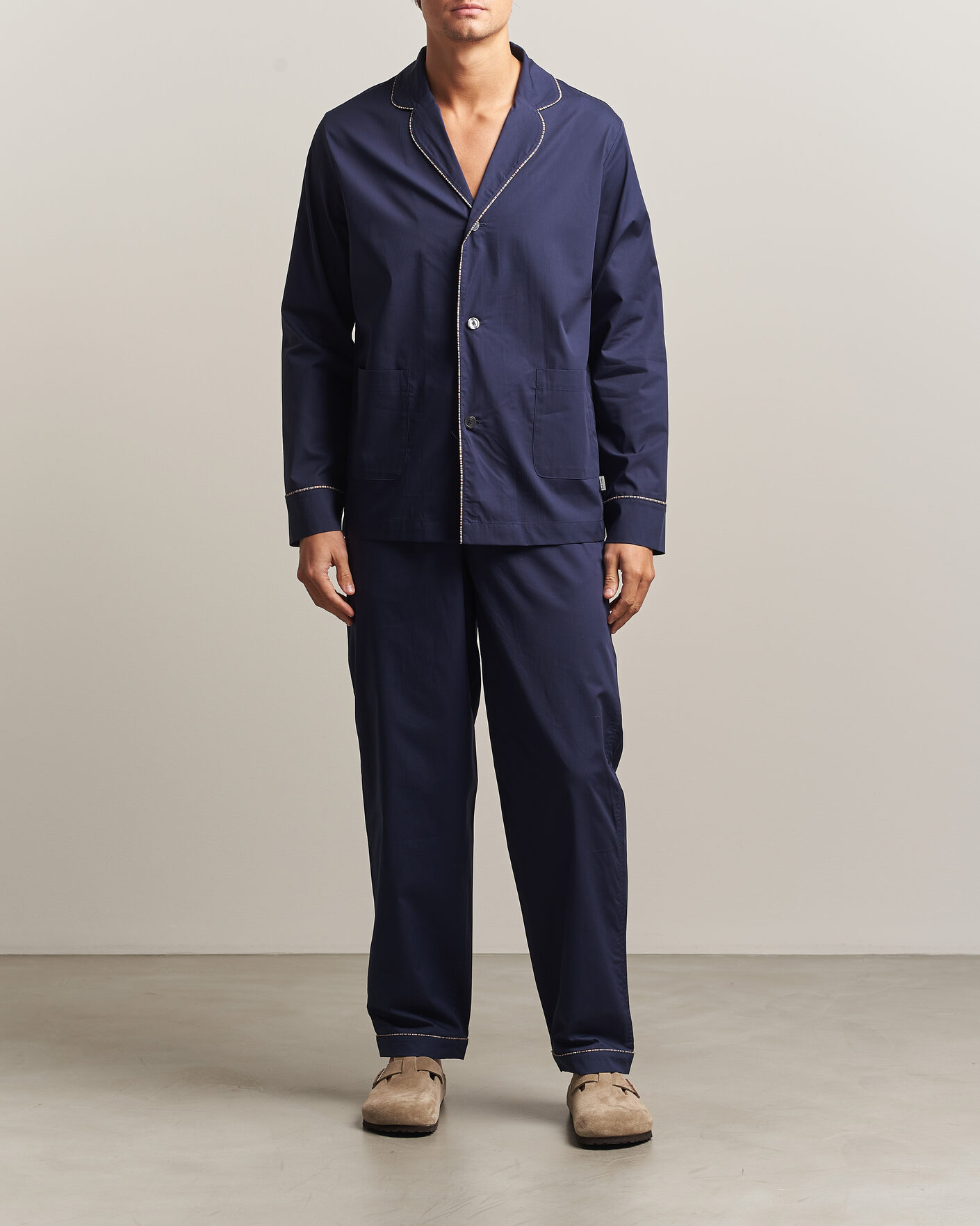 Herre | Pyjamaser og badekåper | Paul Smith | Signature Piped Pyjama Set Navy